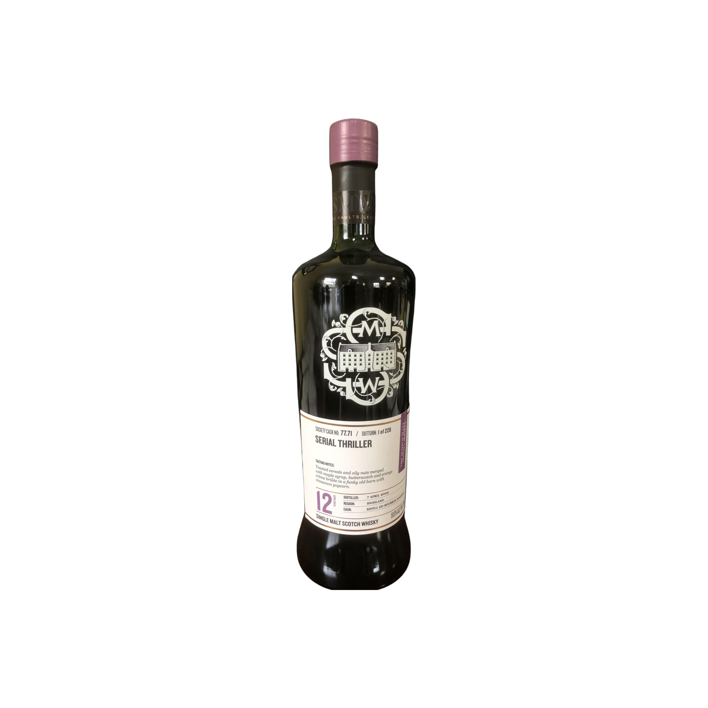 The Scotch Malt Whisky Society 2009 12 Years Single Malt Whisky