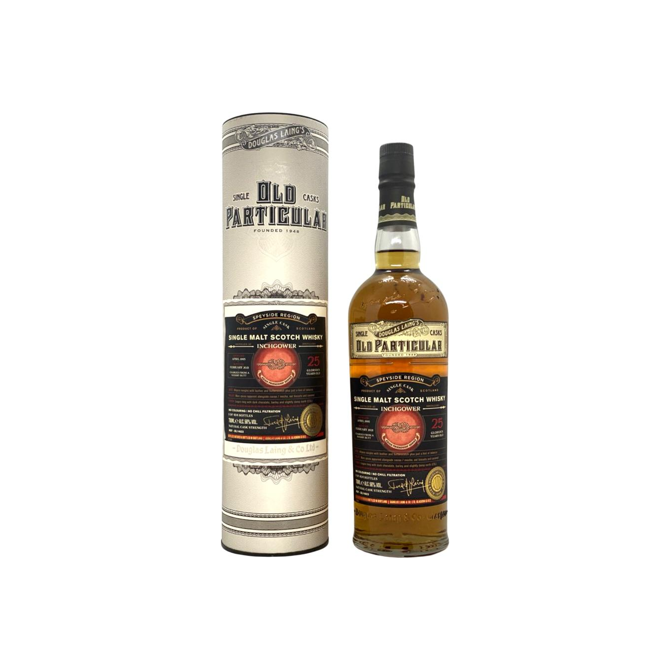 Inchgower Old Particular 1995 25 Years Single Malt Whisky