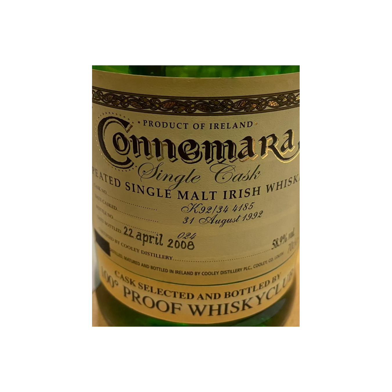 The Scotch Malt Whisky Society Single Cask 1992 15 Years Single Malt Whisky