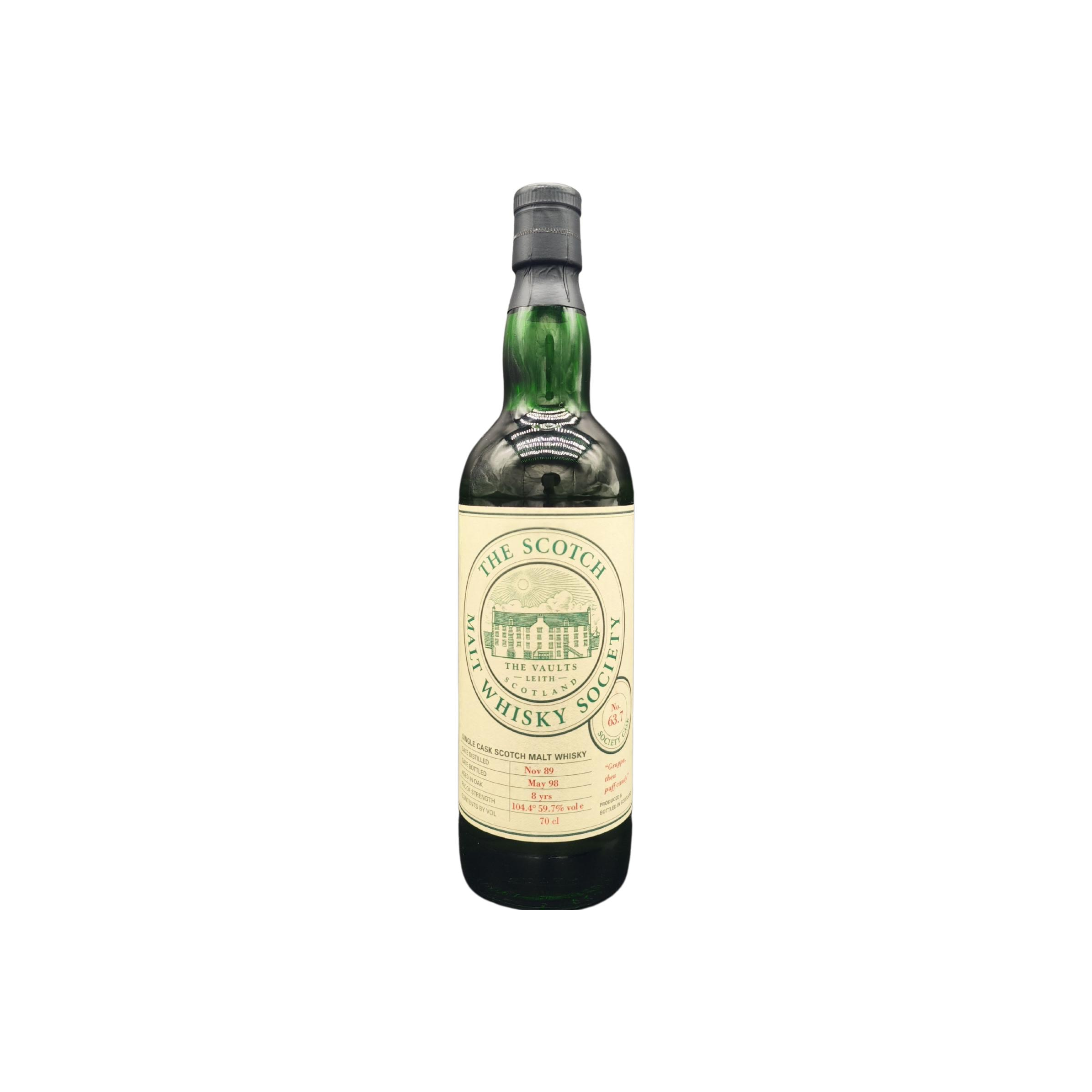 The Scotch Malt Whisky Society 1989 8 Years Single Malt Whisky