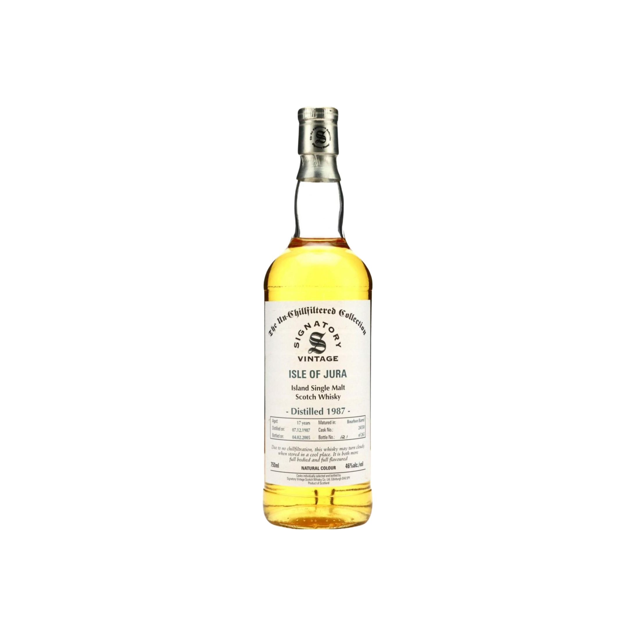 Jura The Un-Chillfiltered Collection 1987 17 Years Single Malt Whisky