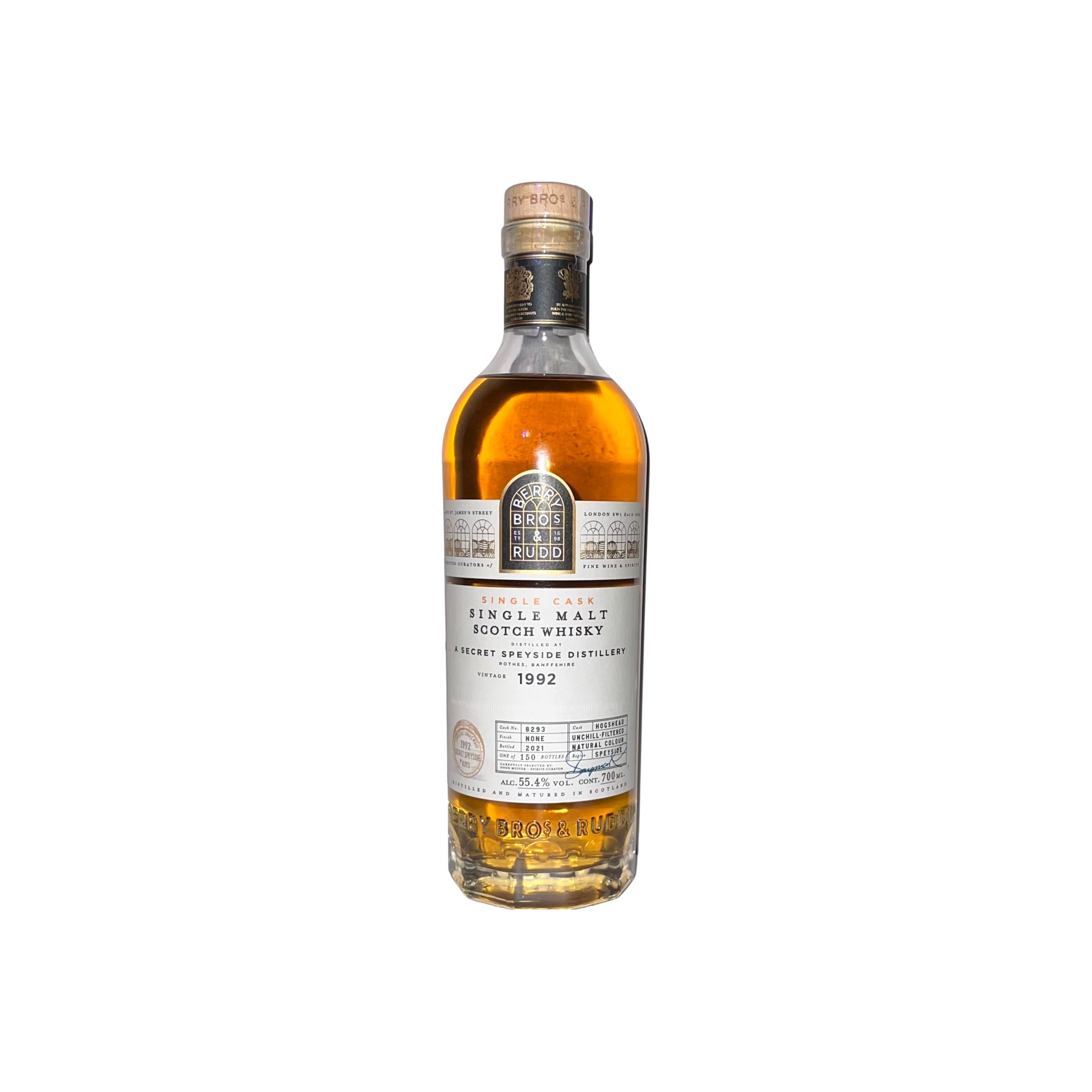 Berry Bros. & Rudd 1992 29 Years Single Malt Whisky