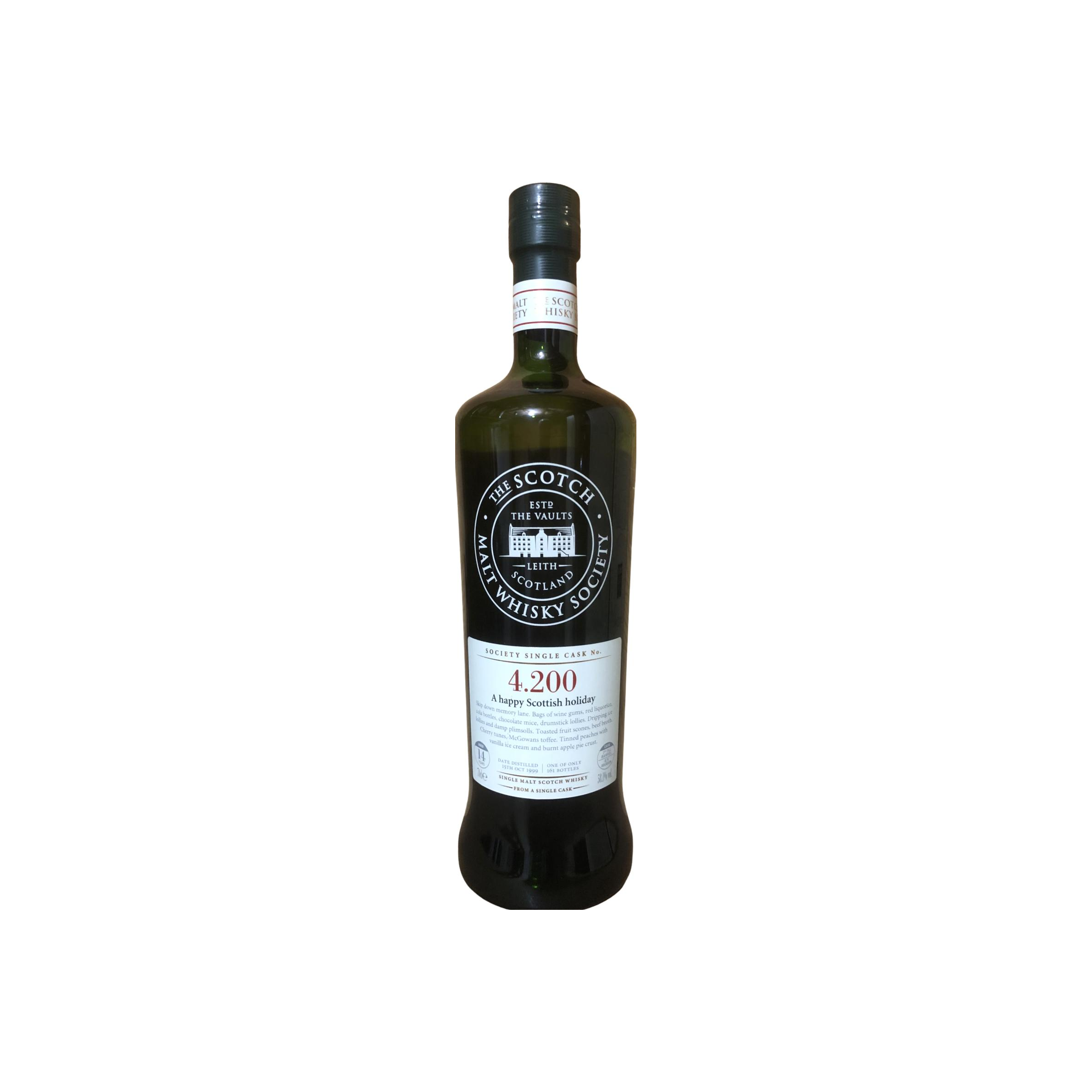 The Scotch Malt Whisky Society 1999 14 Years Single Malt Whisky