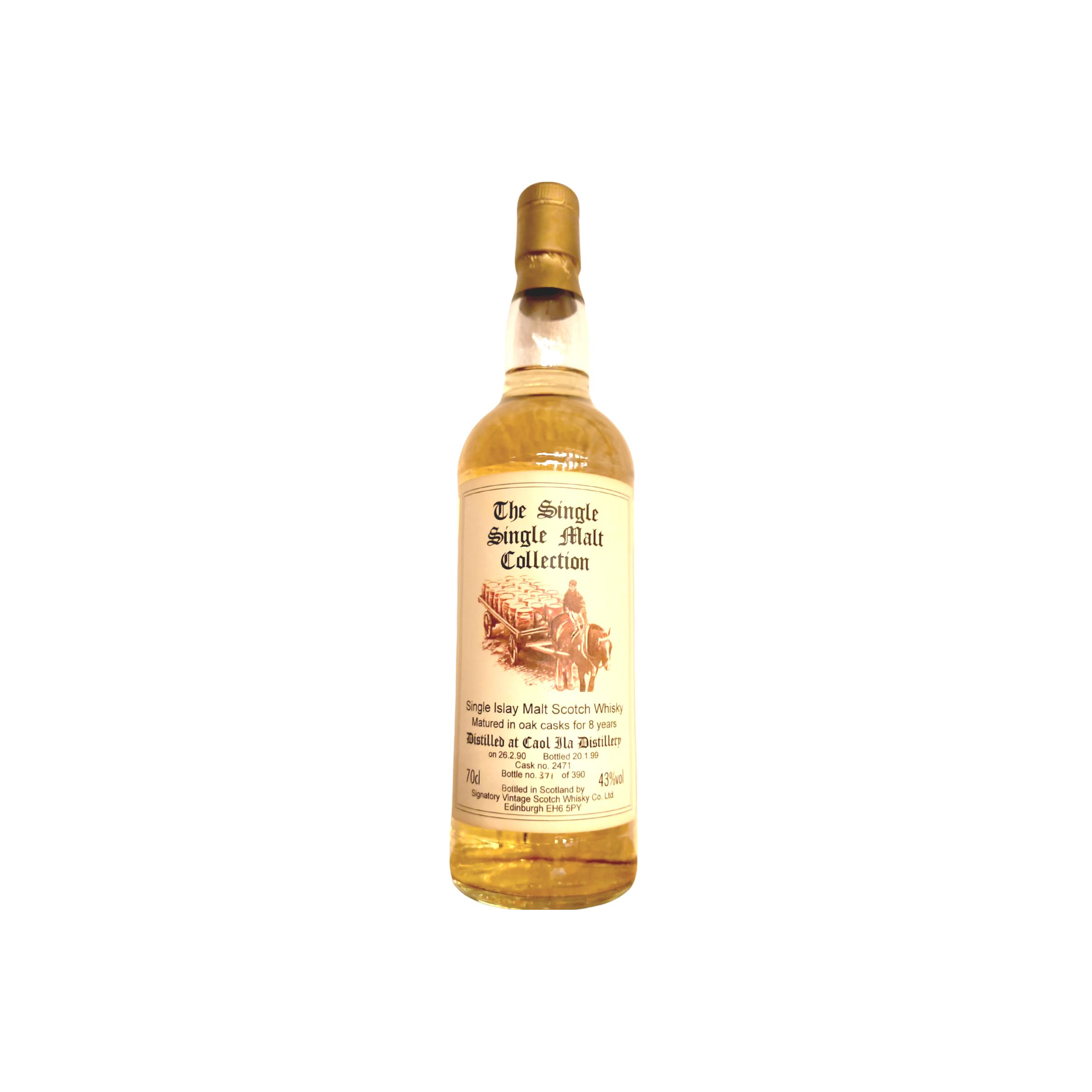 Caol Ila 1990 8 Years Single Malt Whisky