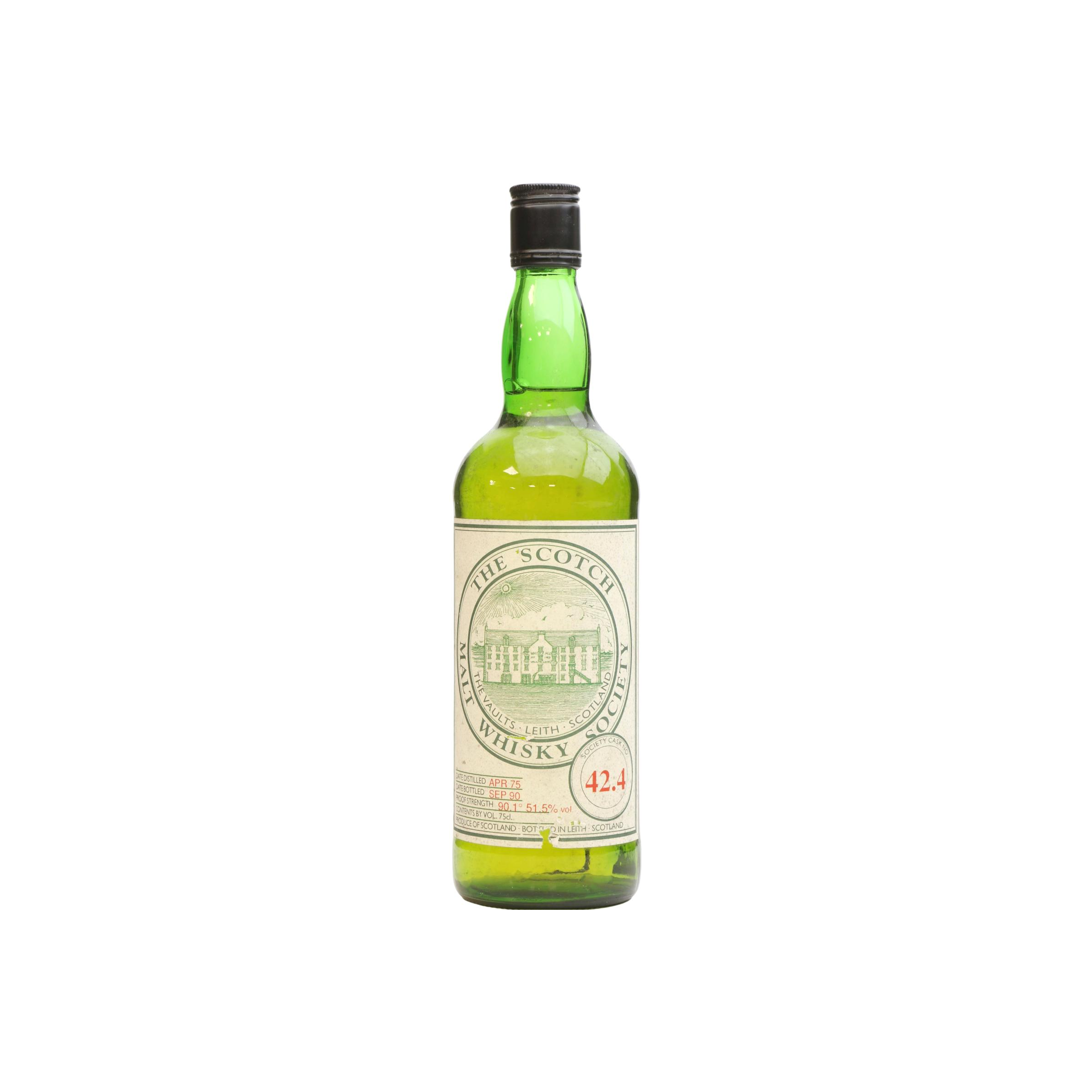 The Scotch Malt Whisky Society 1975 15 Years Single Malt Whisky