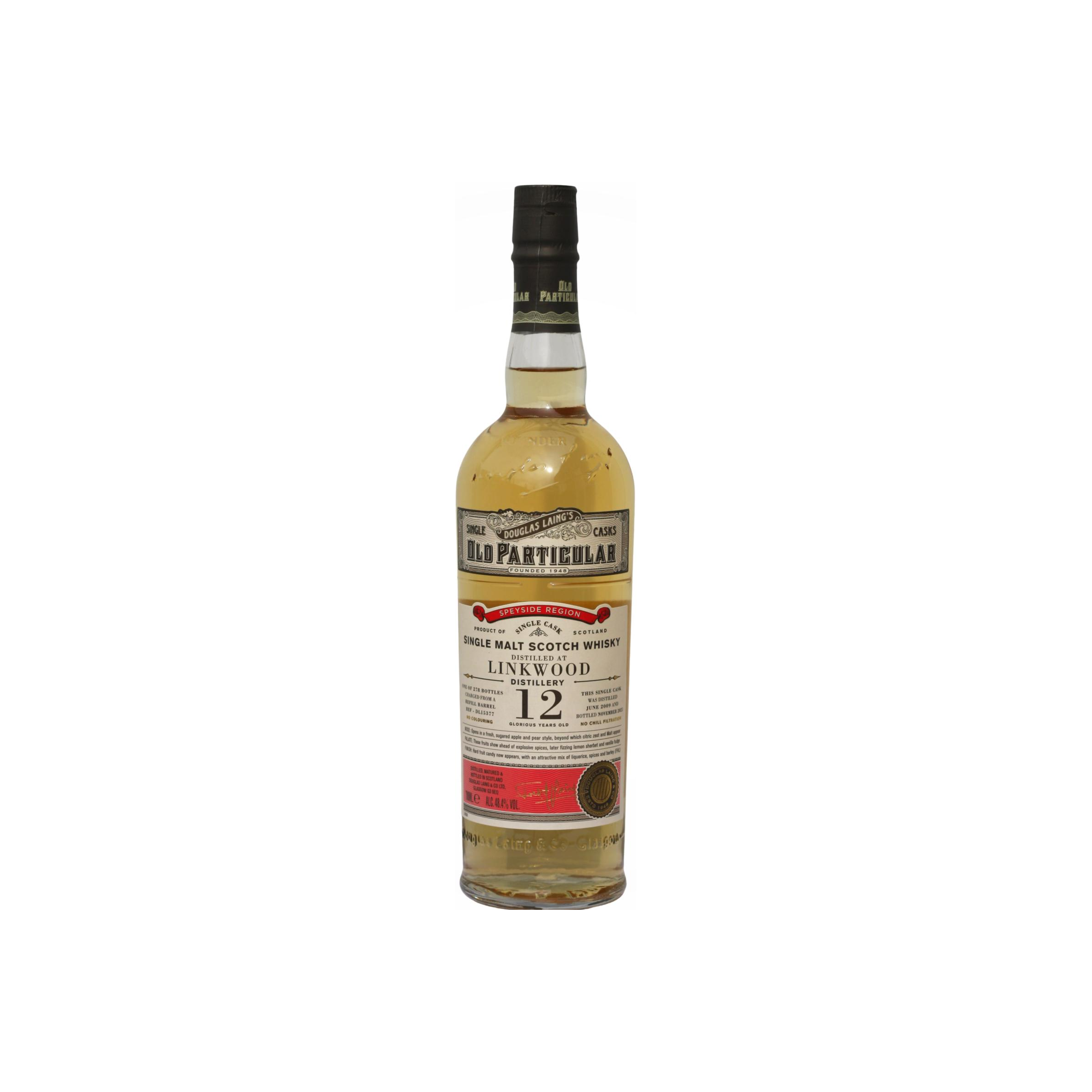 Linkwood Old Particular 2009 12 Years Single Malt Whisky