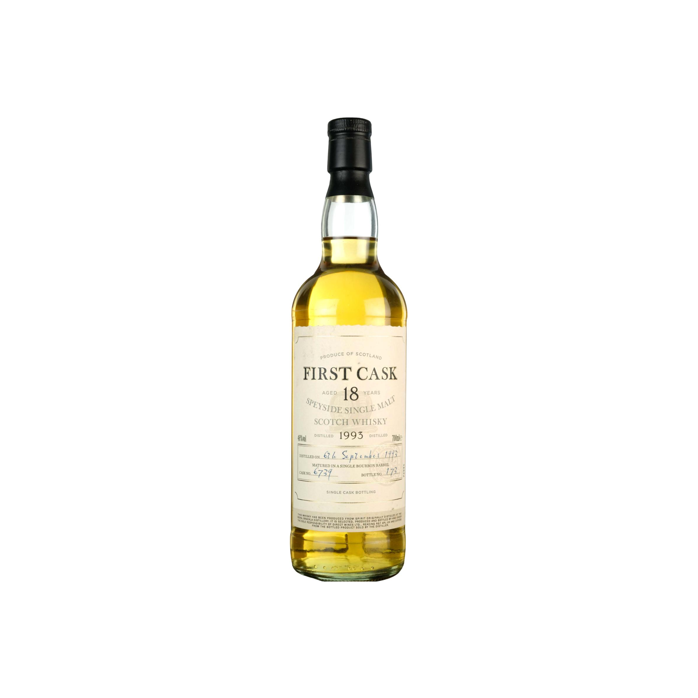 Royal Brackla 1993 18 Years Single Malt Whisky