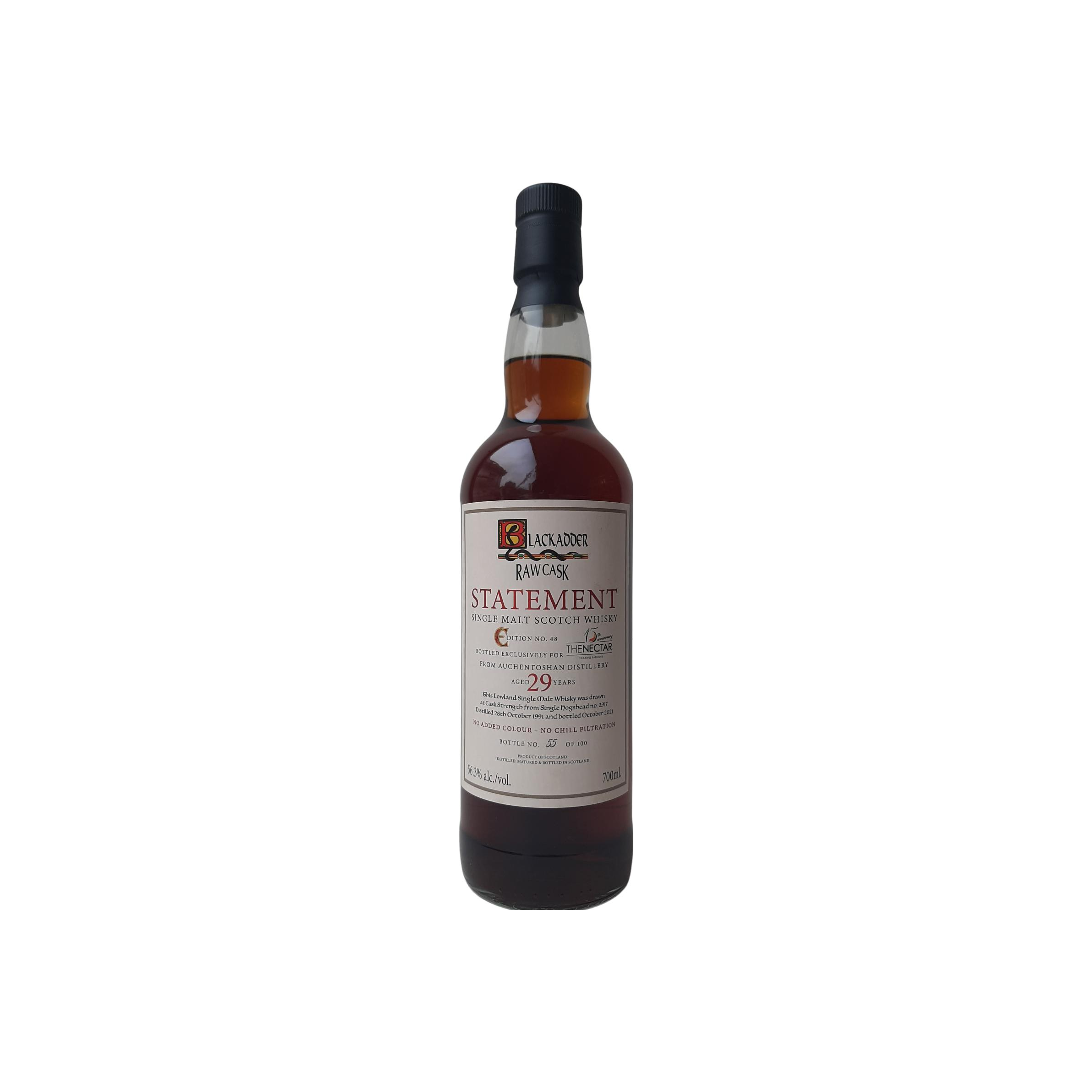 Auchentoshan Raw Cask 1991 29 Years Single Malt Whisky