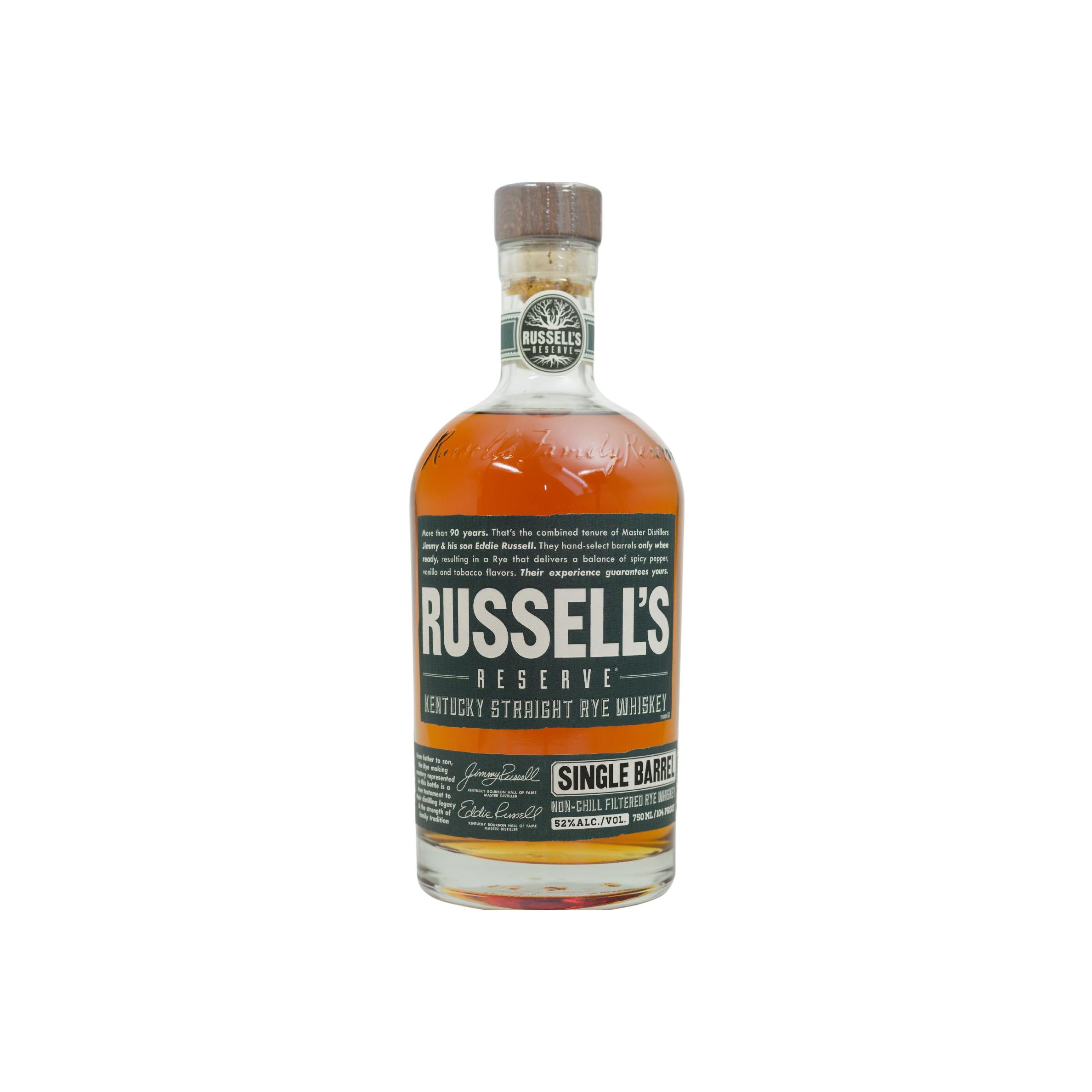 Russell's Reserve Rye Whisky