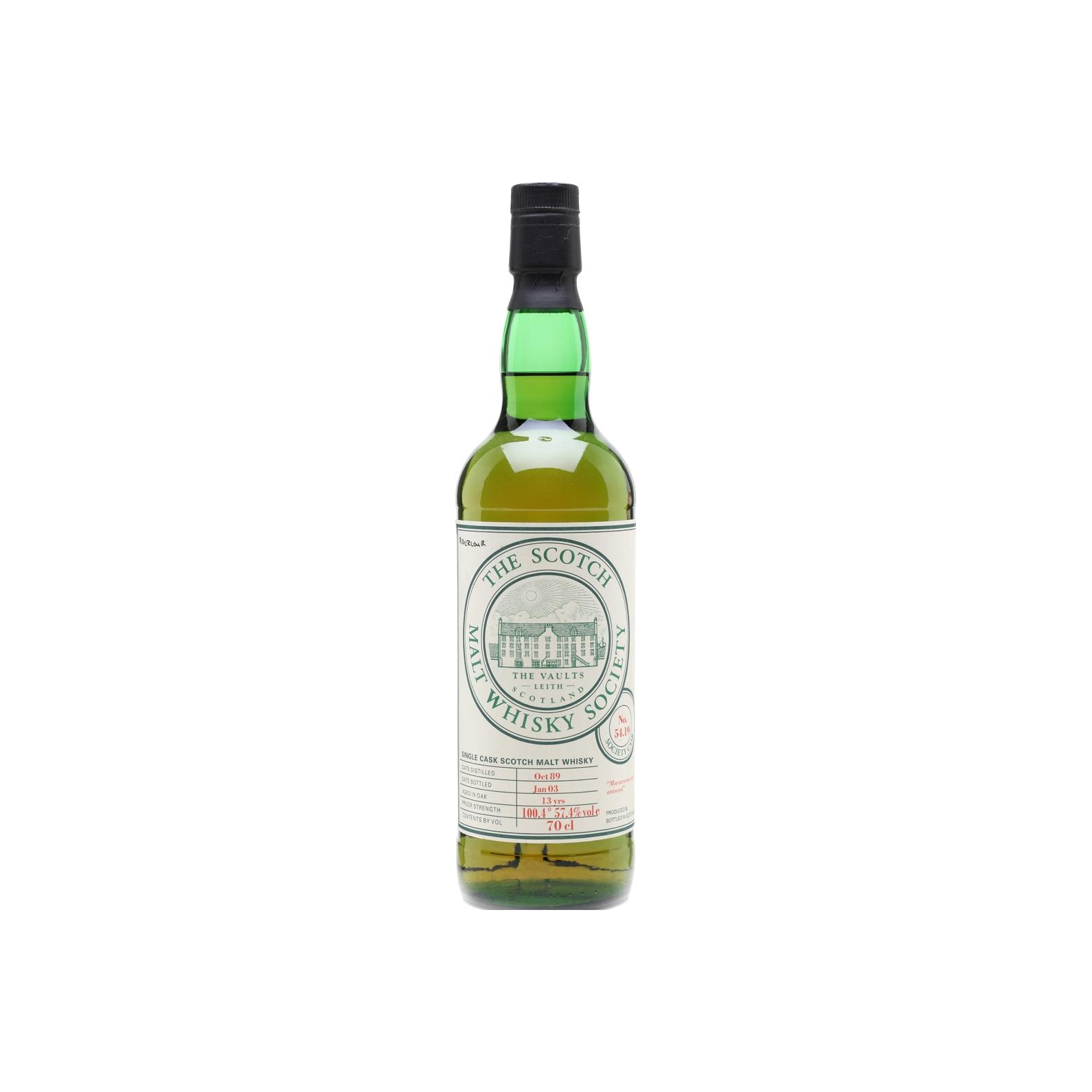 The Scotch Malt Whisky Society 1989 13 Years Single Malt Whisky