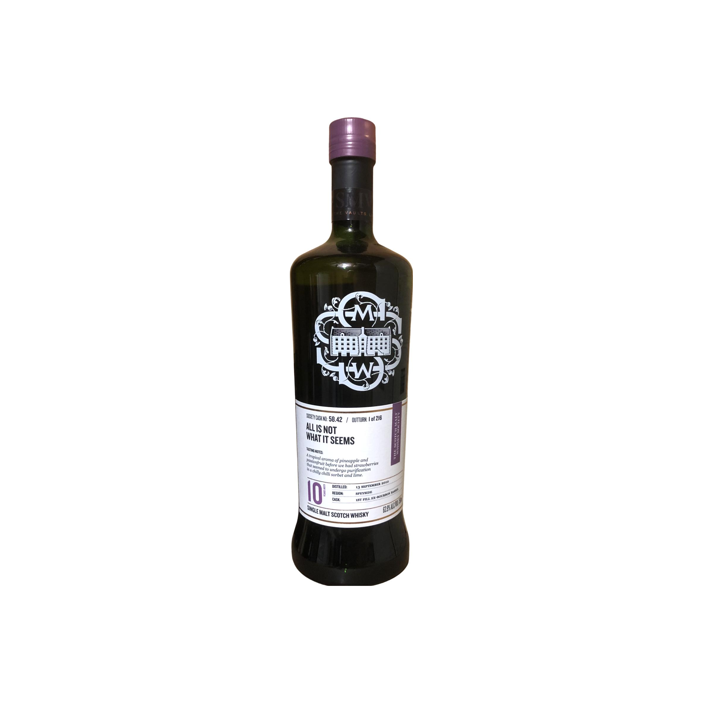 The Scotch Malt Whisky Society 2010 10 Years Single Malt Whisky
