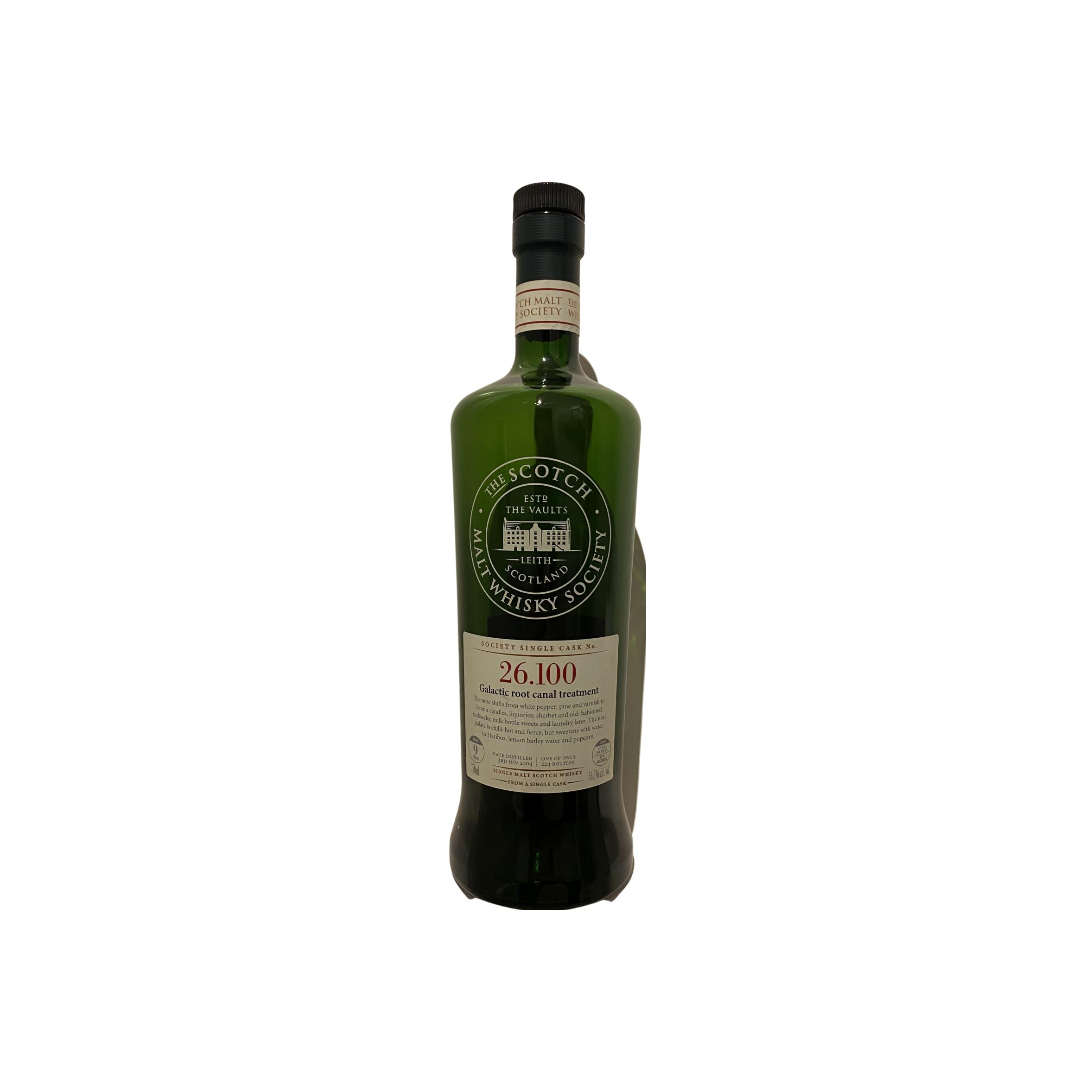 The Scotch Malt Whisky Society 2004 9 Years Single Malt Whisky