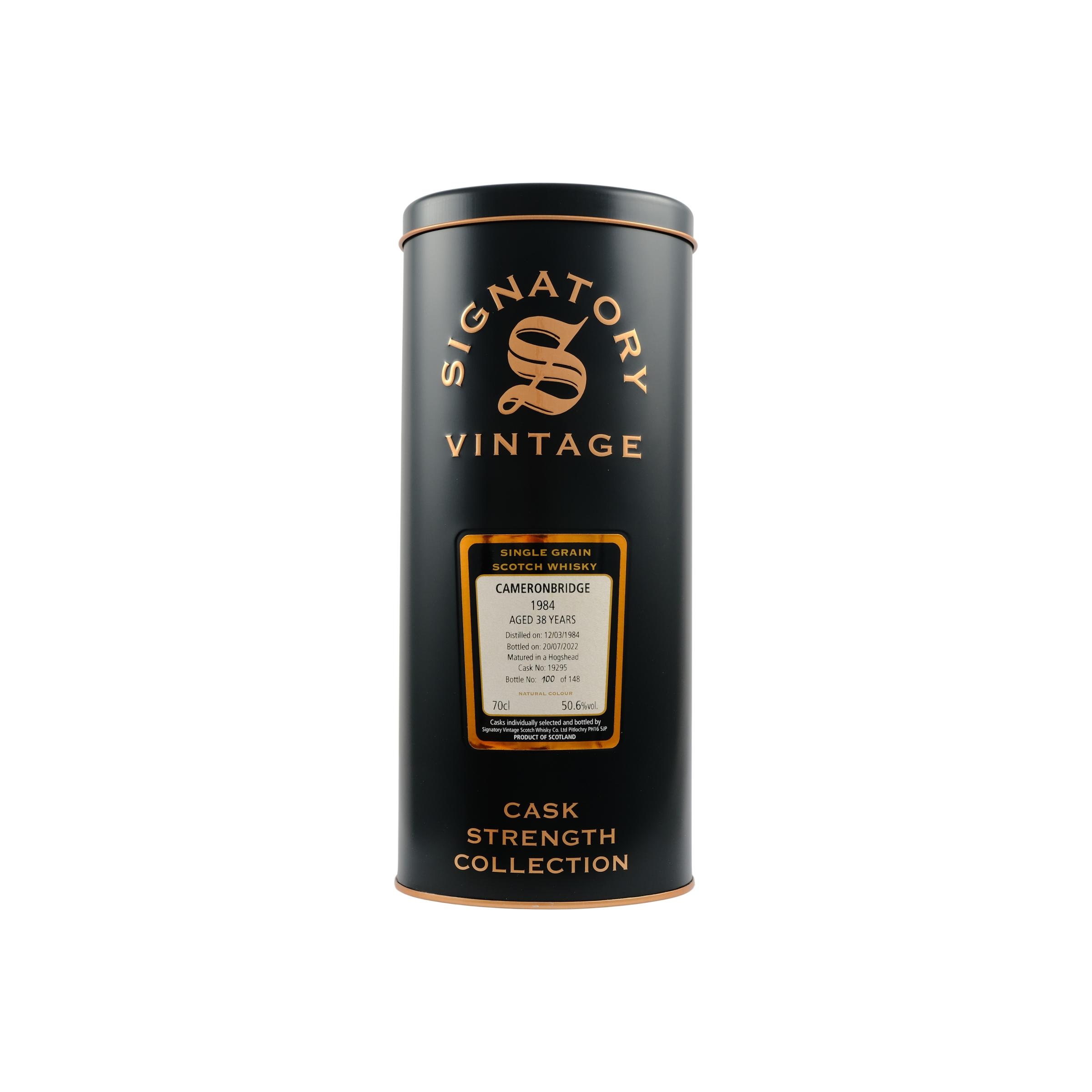 Cameronbridge Cask Strength Collection 1984 38 Years Single Grain Whisky 3