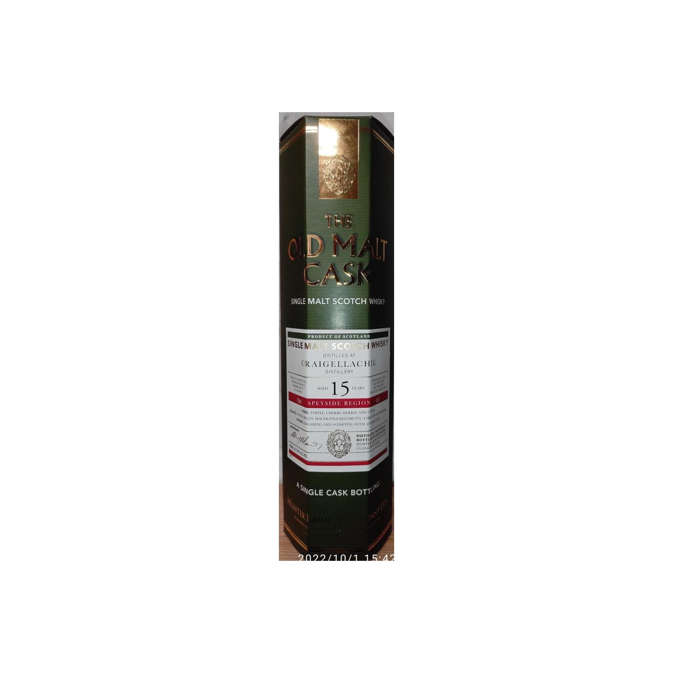 Craigellachie Old Malt Cask 2006 15 Years Single Malt Whisky 2