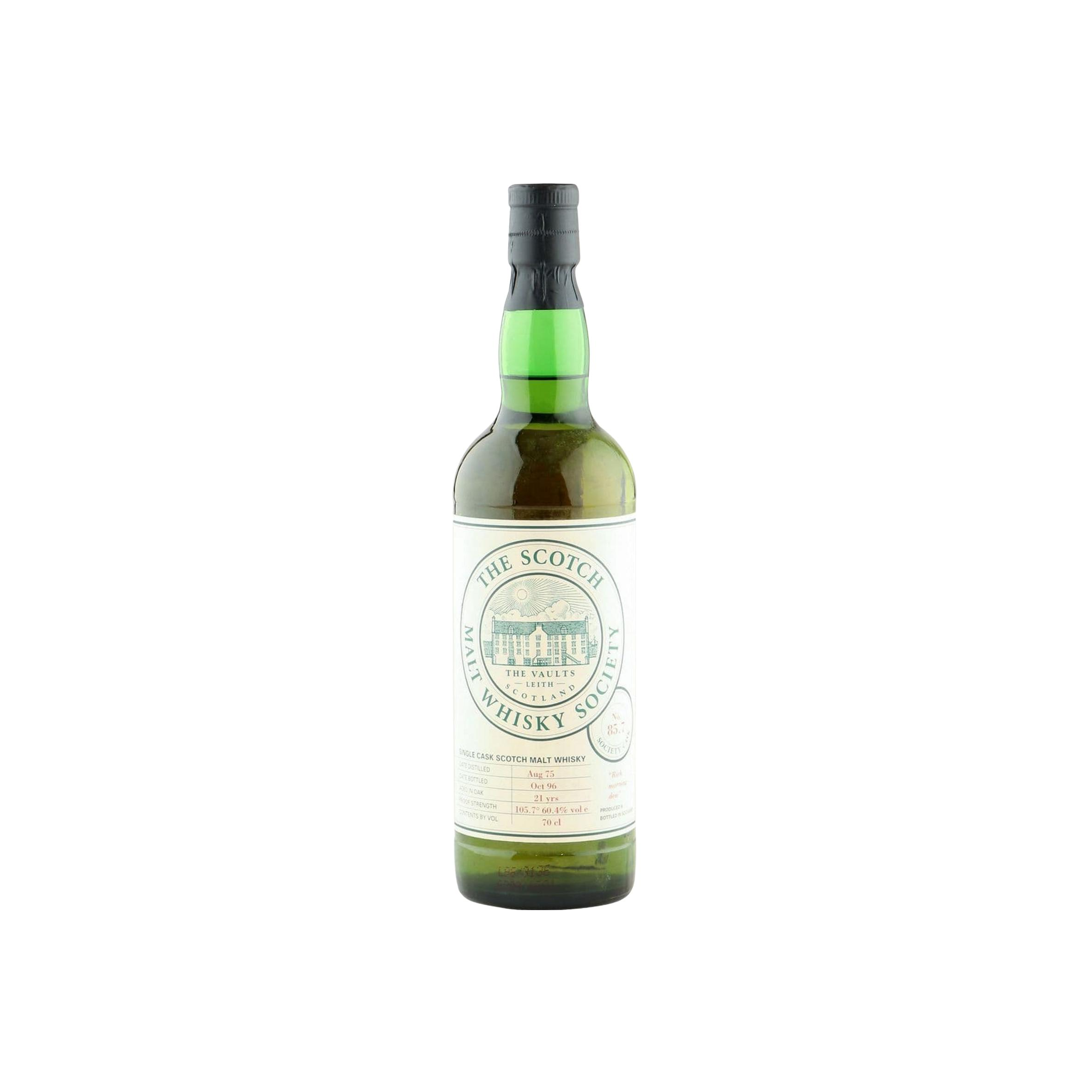 The Scotch Malt Whisky Society 1975 21 Years Single Malt Whisky