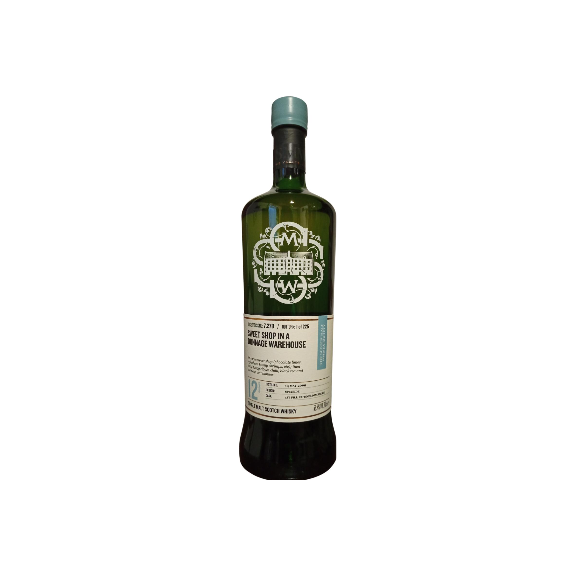 The Scotch Malt Whisky Society 2009 12 Years Single Malt Whisky