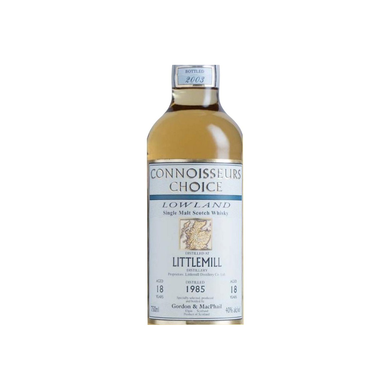Littlemill Connoisseurs Choice 1985 18 Years Single Malt Whisky