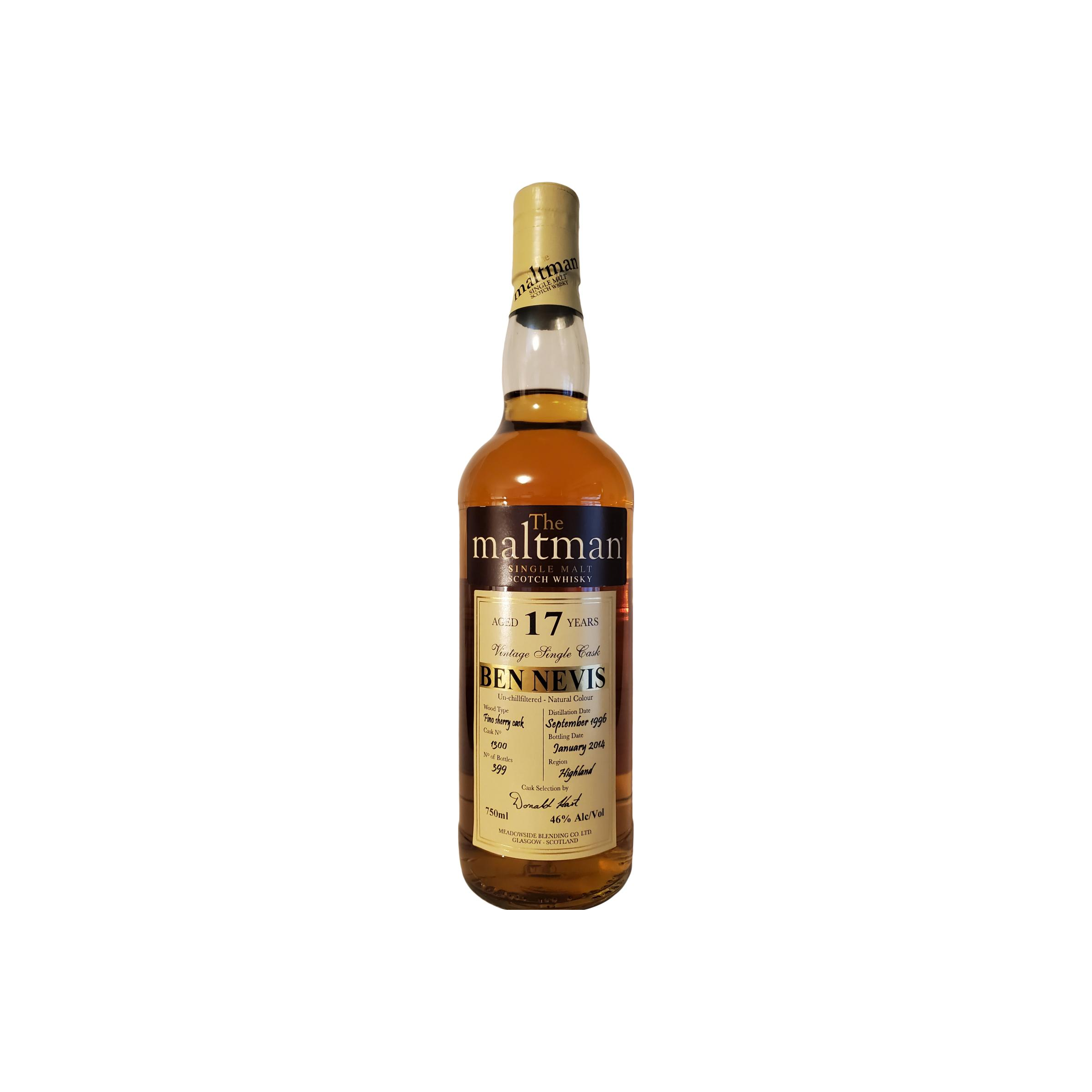 Ben Nevis 1996 17 Years Single Malt Whisky