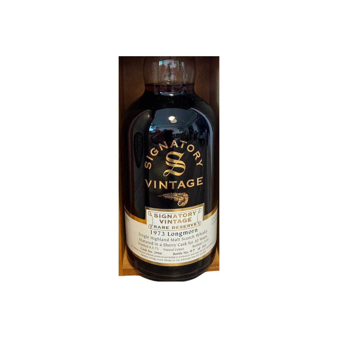 Longmorn 1973 30 Years Single Malt Whisky