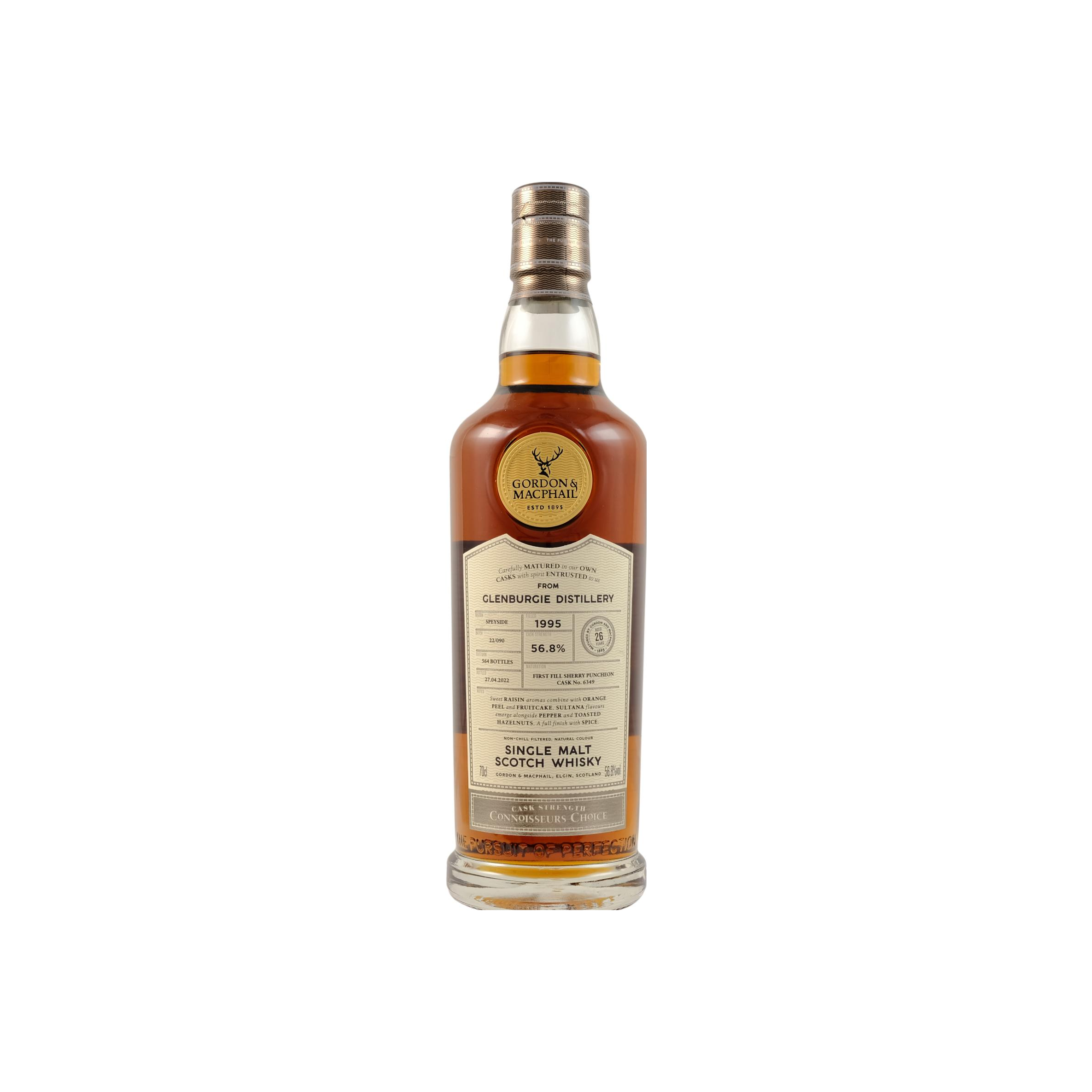 Glenburgie Connoisseurs Choice - Cask Strength 1995 26 Years Single Malt Whisky