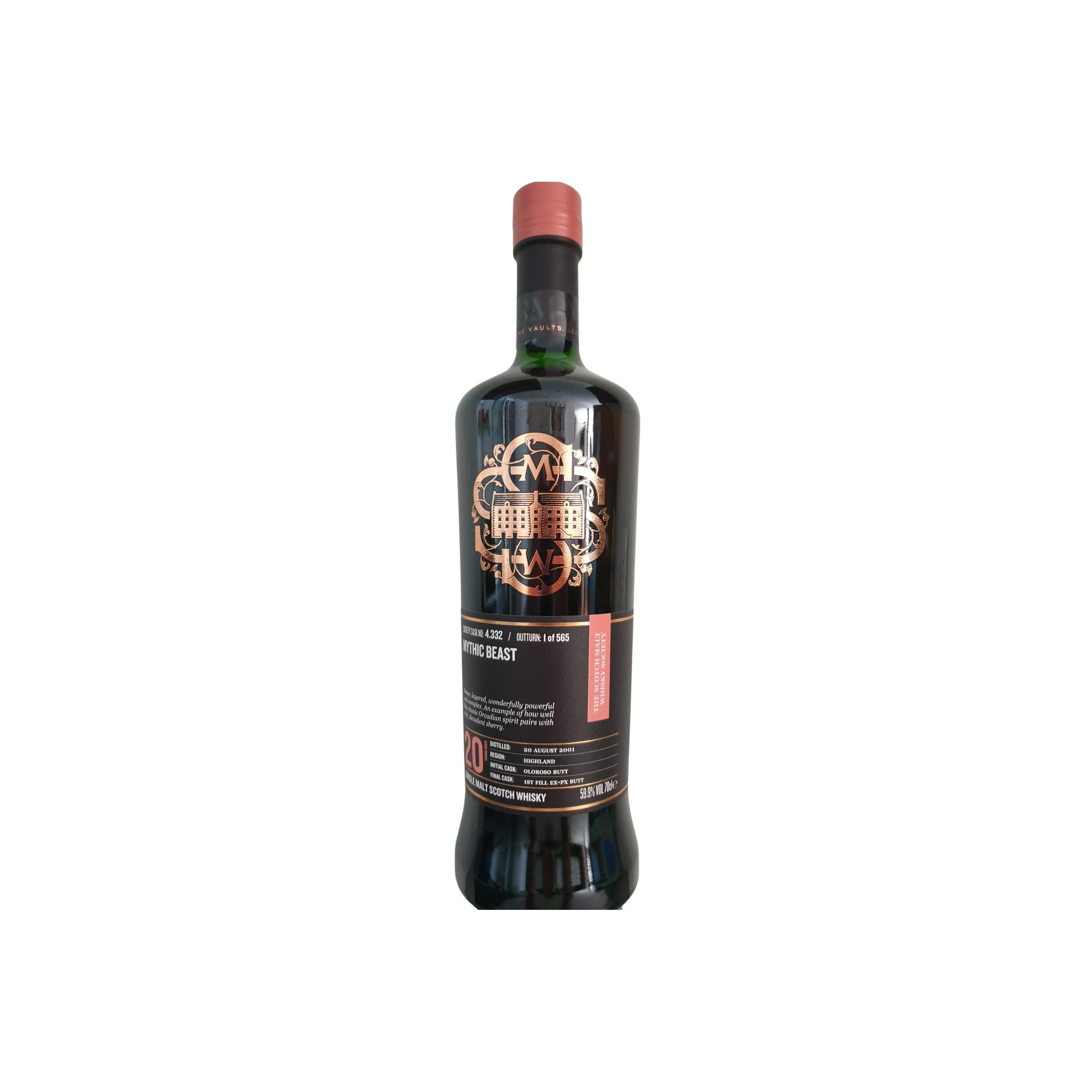 The Scotch Malt Whisky Society 2001 20 Years Single Malt Whisky
