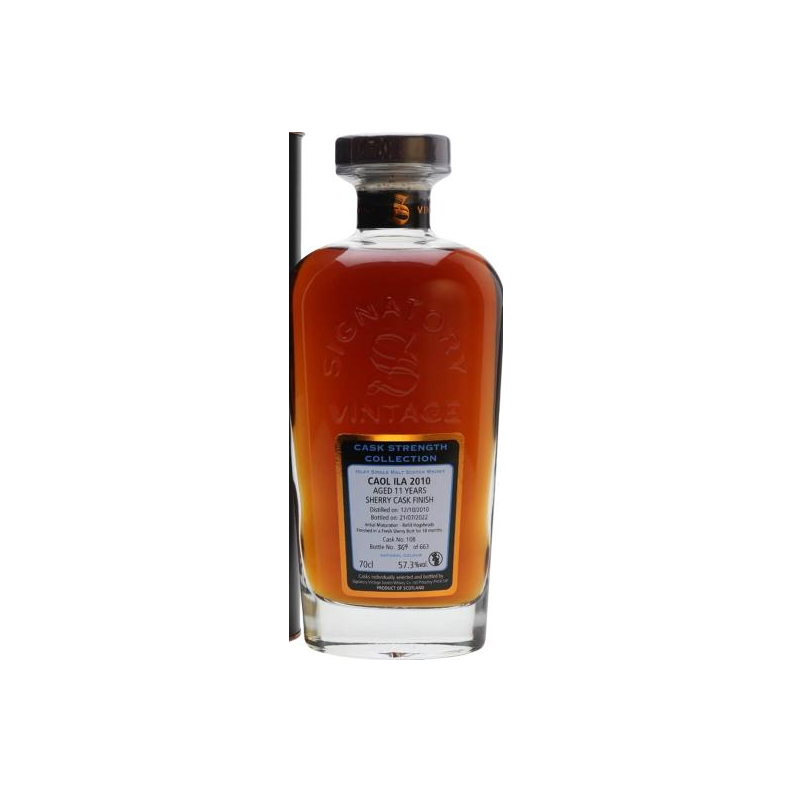 Caol Ila Cask Strength Collection 2010 11 Years Single Malt Whisky 4