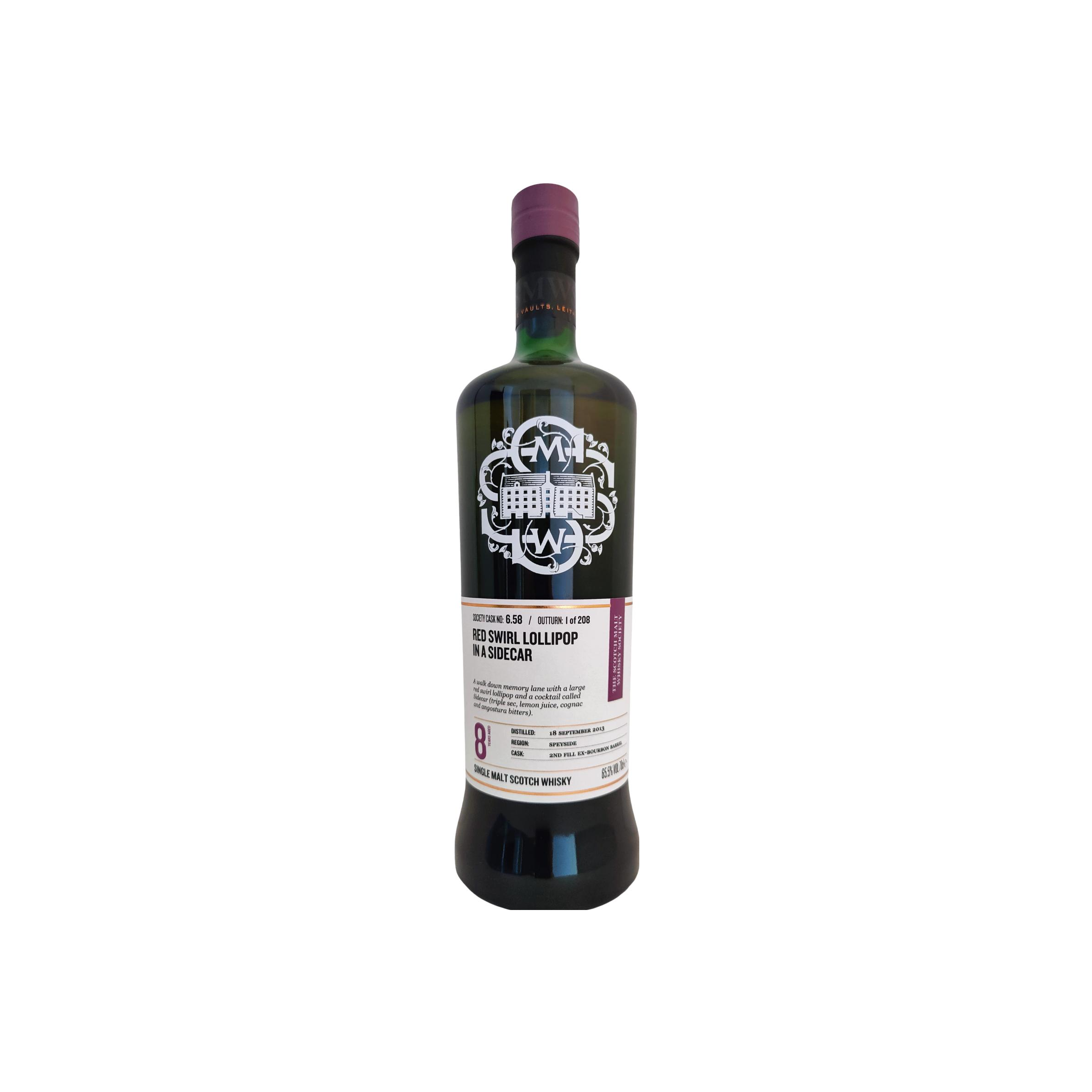 The Scotch Malt Whisky Society 2013 8 Years Single Malt Whisky