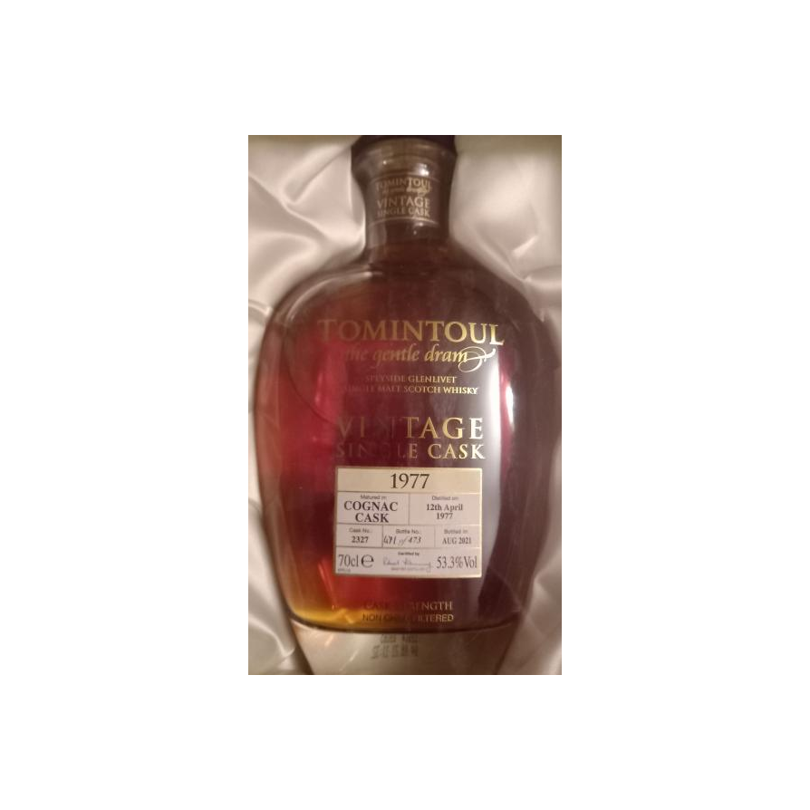 Tomintoul 1977 44 Years Single Malt Whisky