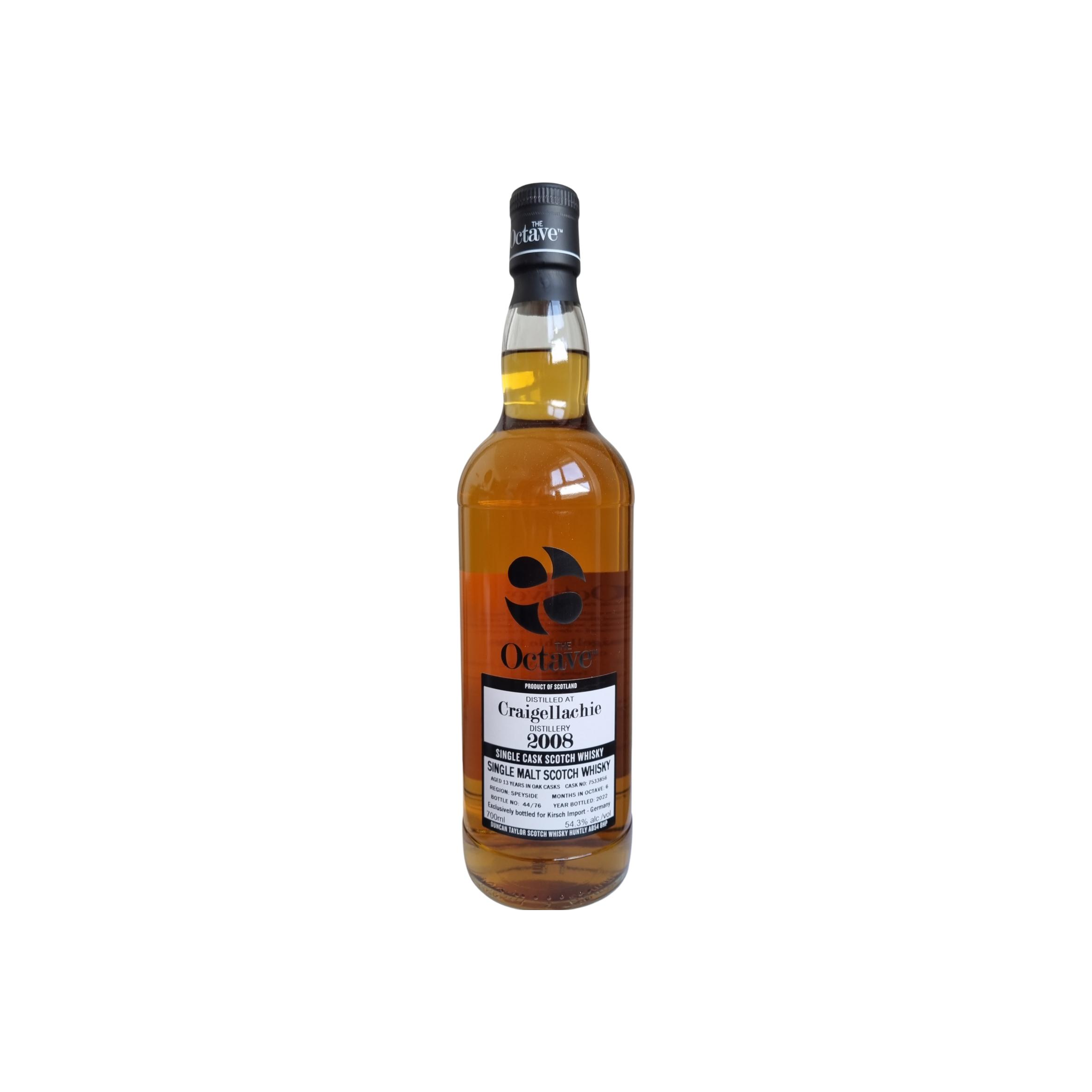 Craigellachie The Octave 2008 13 Years Single Malt Whisky