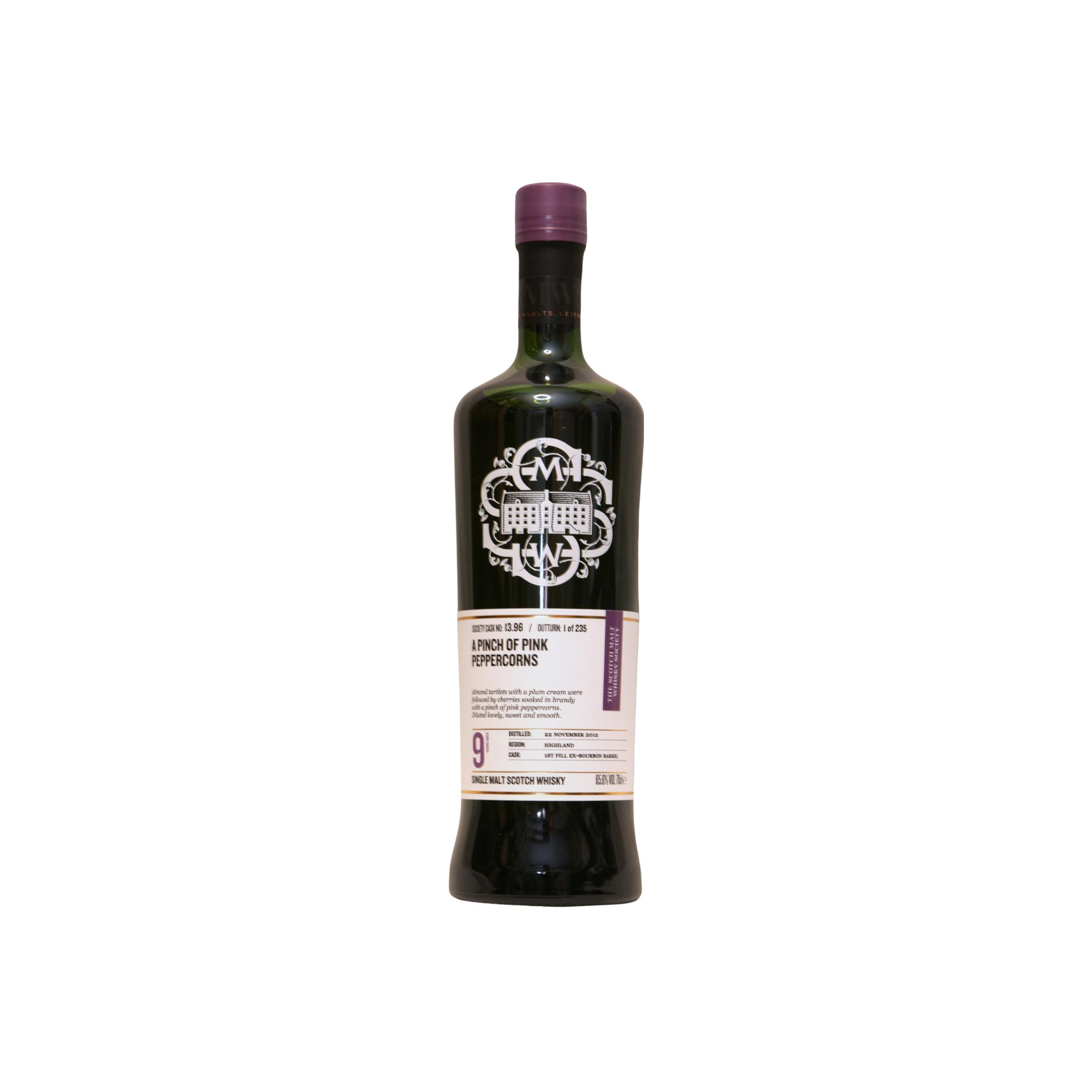 The Scotch Malt Whisky Society 2012 9 Years Single Malt Whisky
