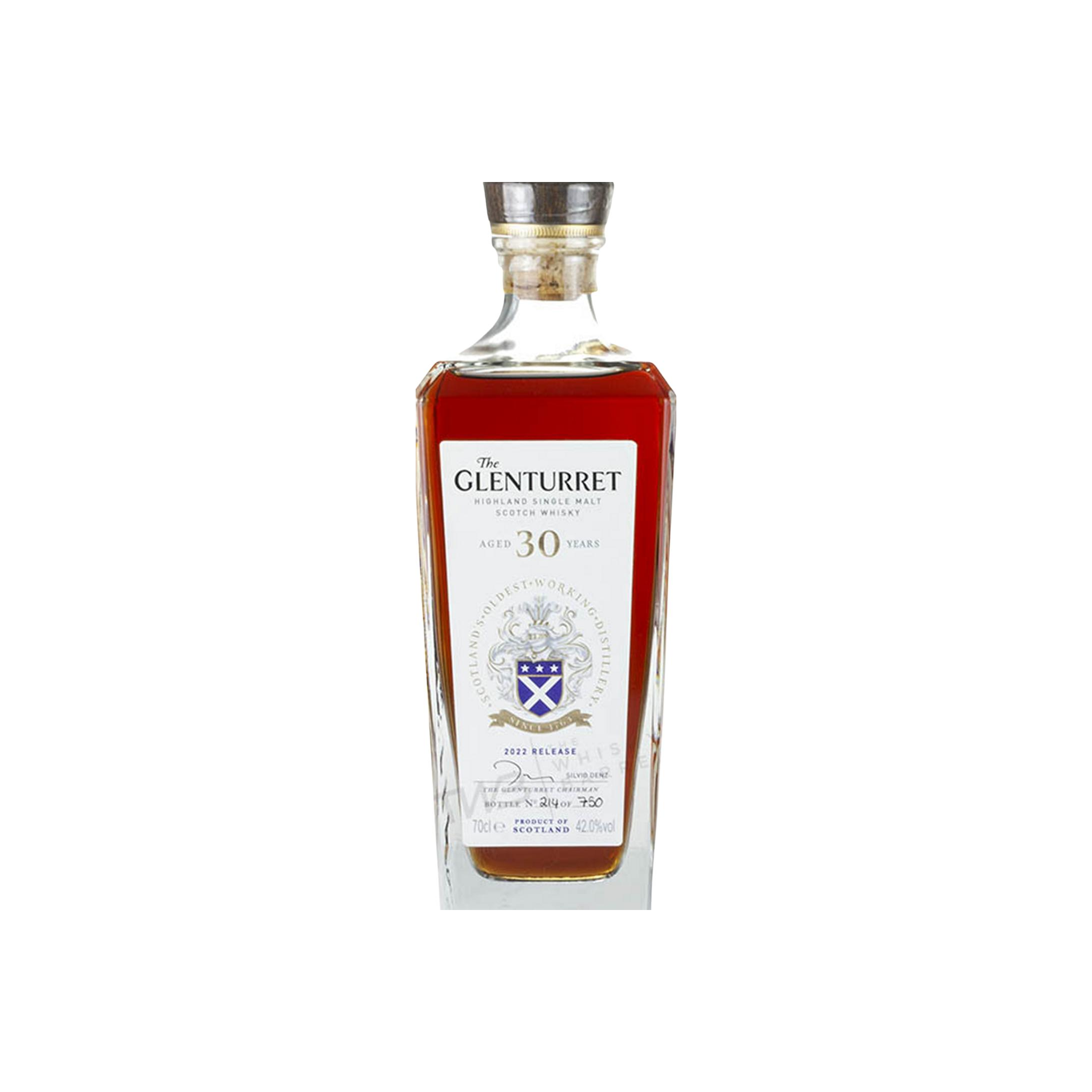 The Glenturret 30 Years Single Malt Whisky