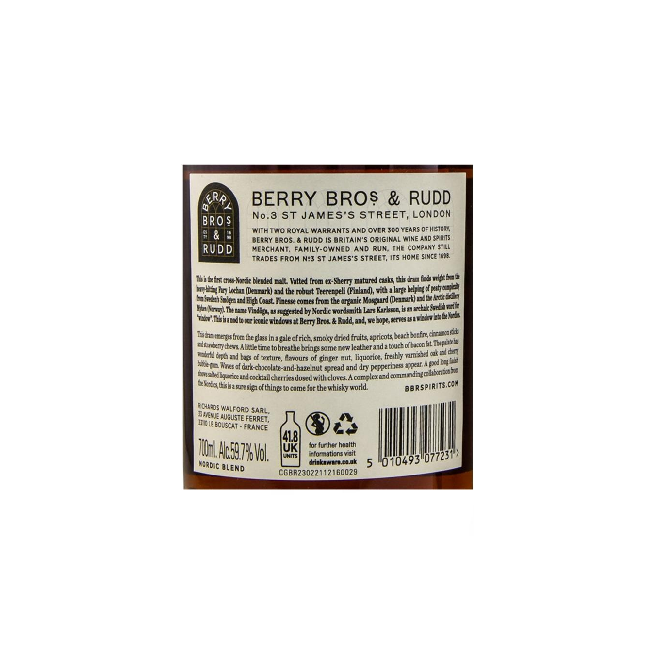 Berry Bros. & Rudd Blended Malt Whisky 3