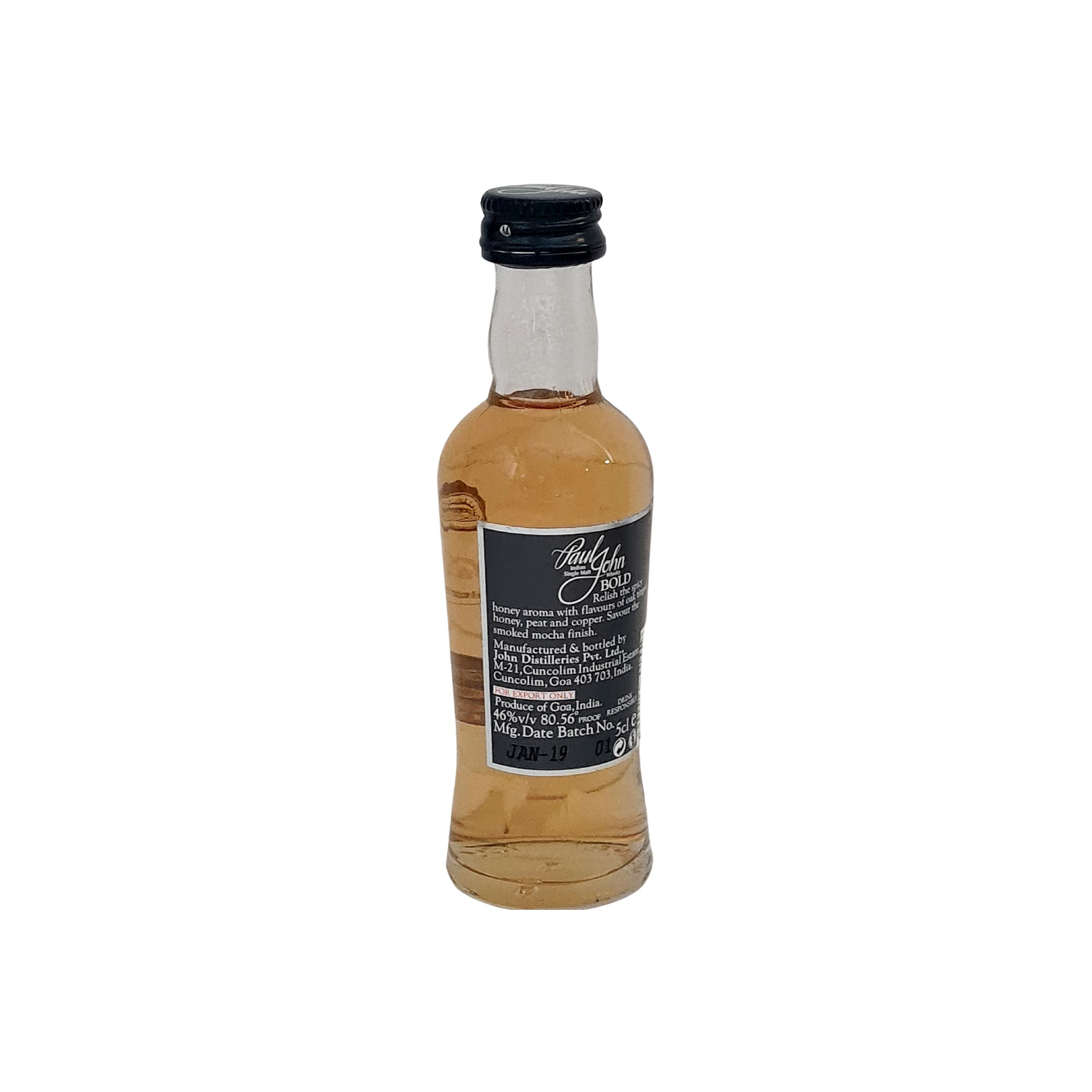 Paul John Miniature Single Malt Whisky 2