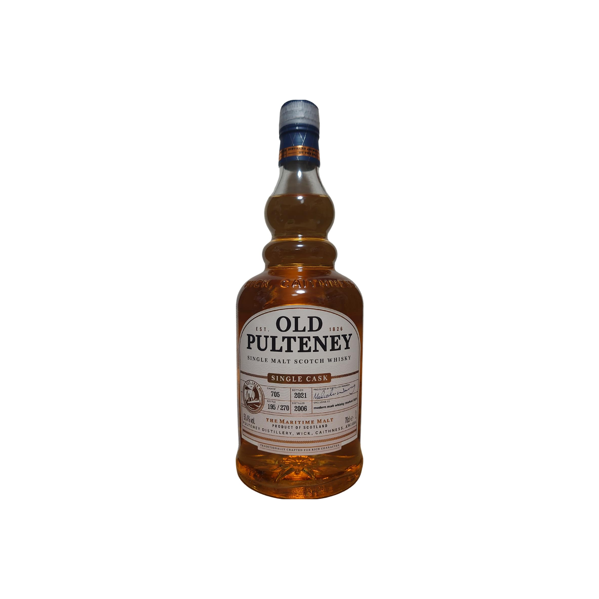 Old Pulteney Single Cask 2006 15 Years Single Malt Whisky