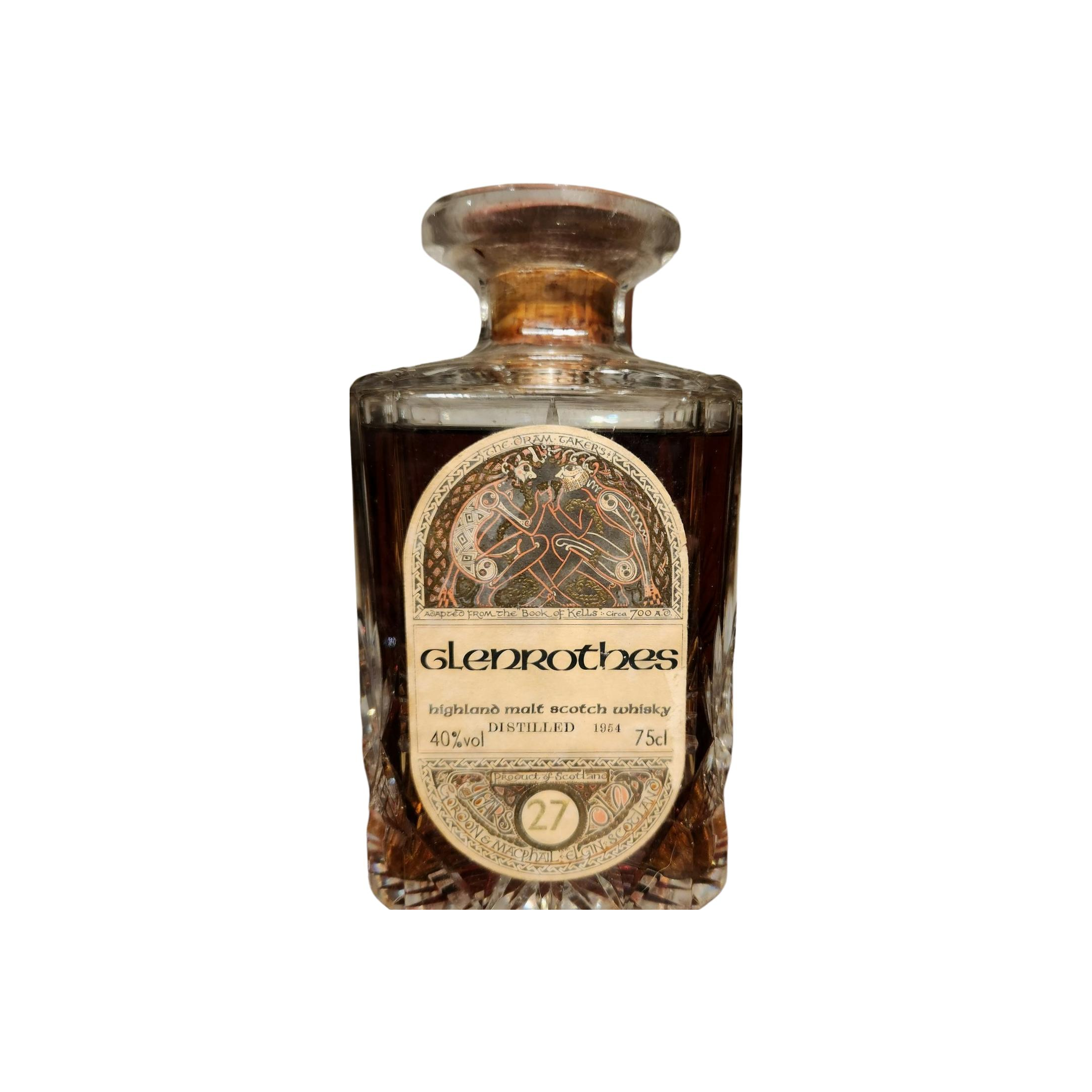 The Glenrothes 1954 27 Years Single Malt Whisky