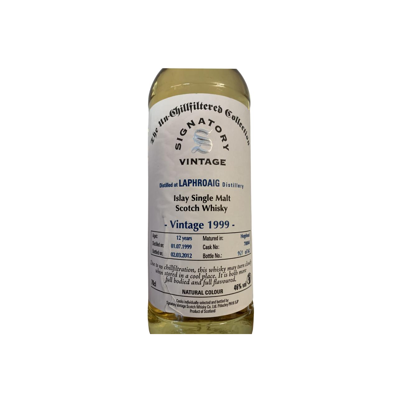 Laphroaig The Un-Chillfiltered Collection 1999 12 Years Single Malt Whisky 2