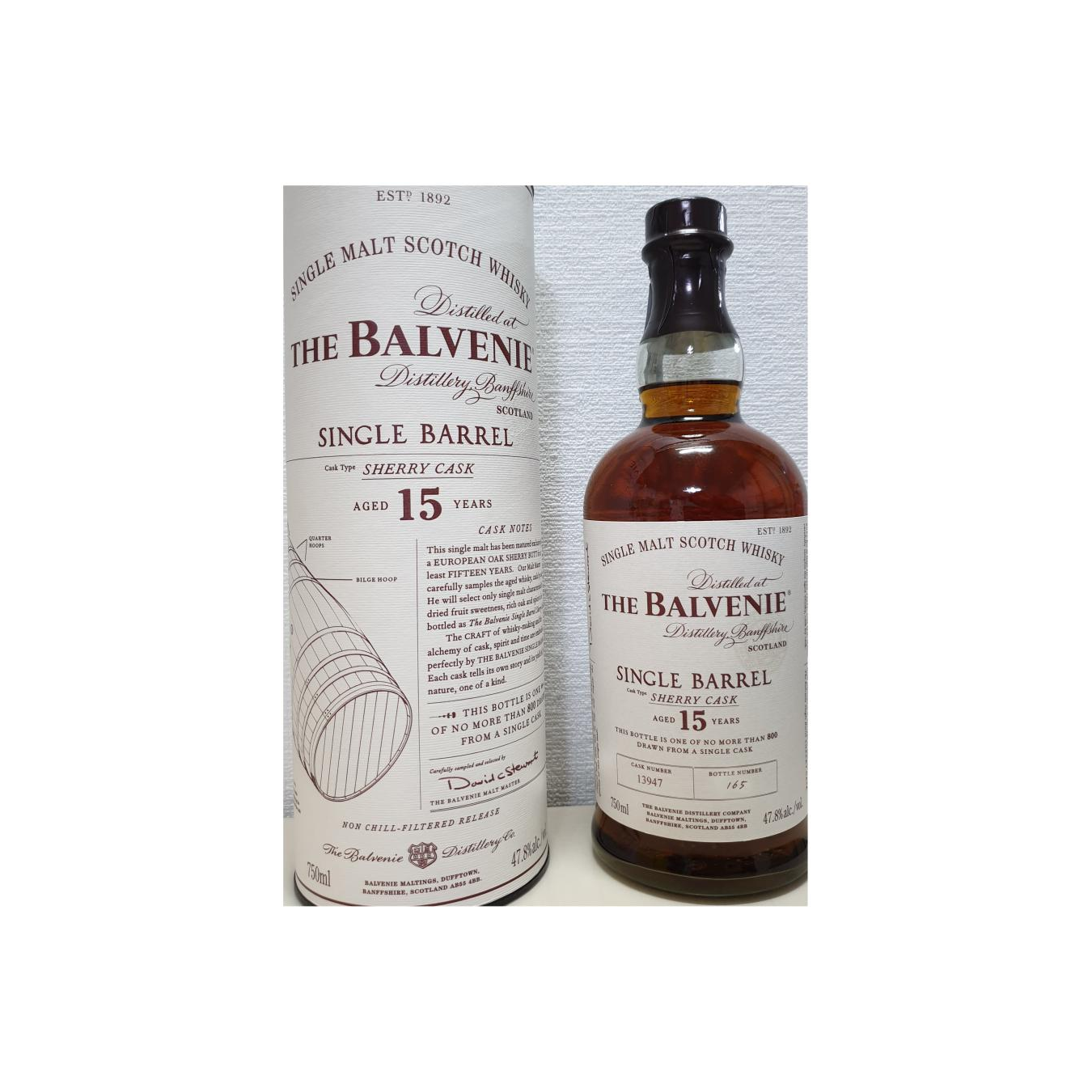 The Balvenie 15 Years Single Malt Whisky