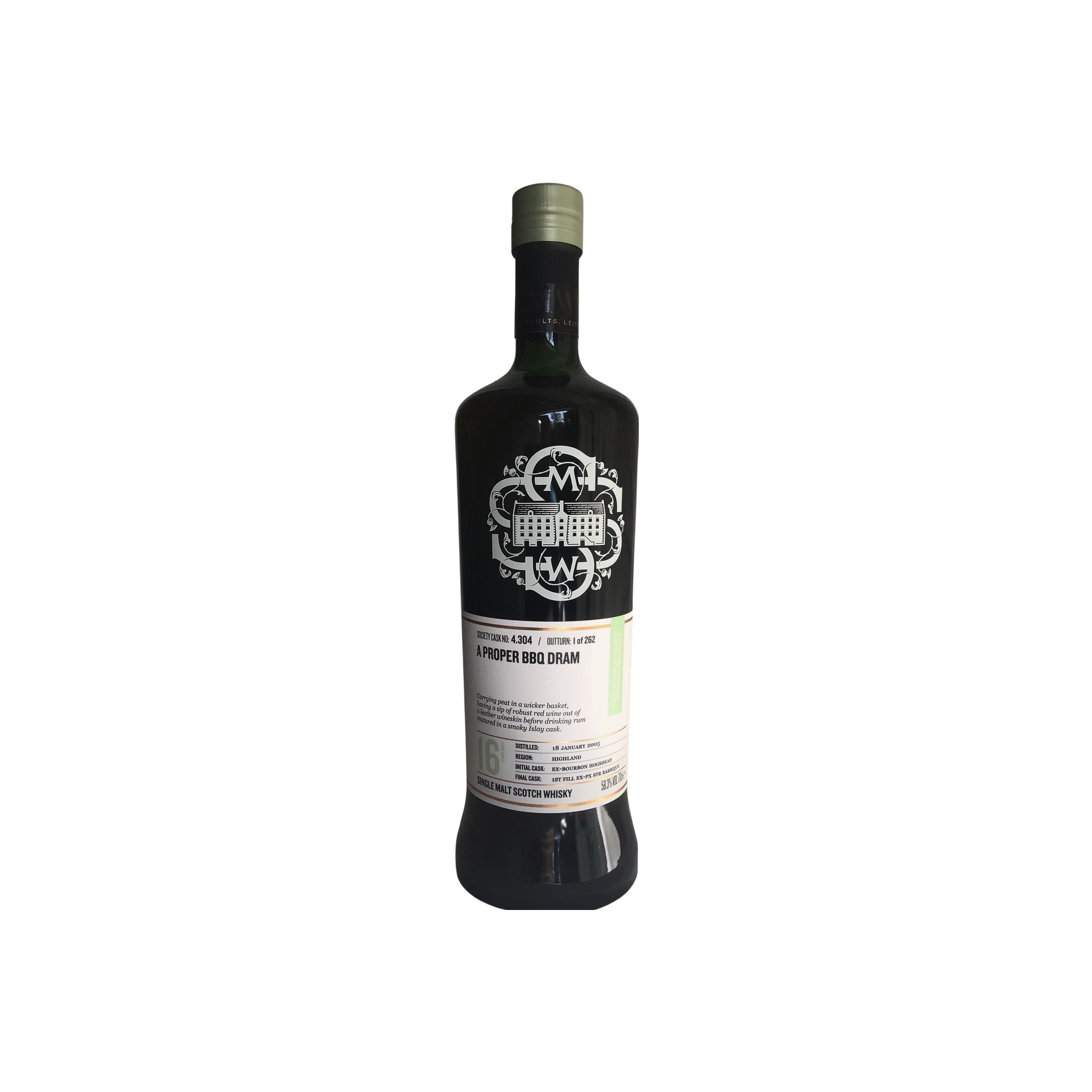 The Scotch Malt Whisky Society 2005 16 Years Single Malt Whisky