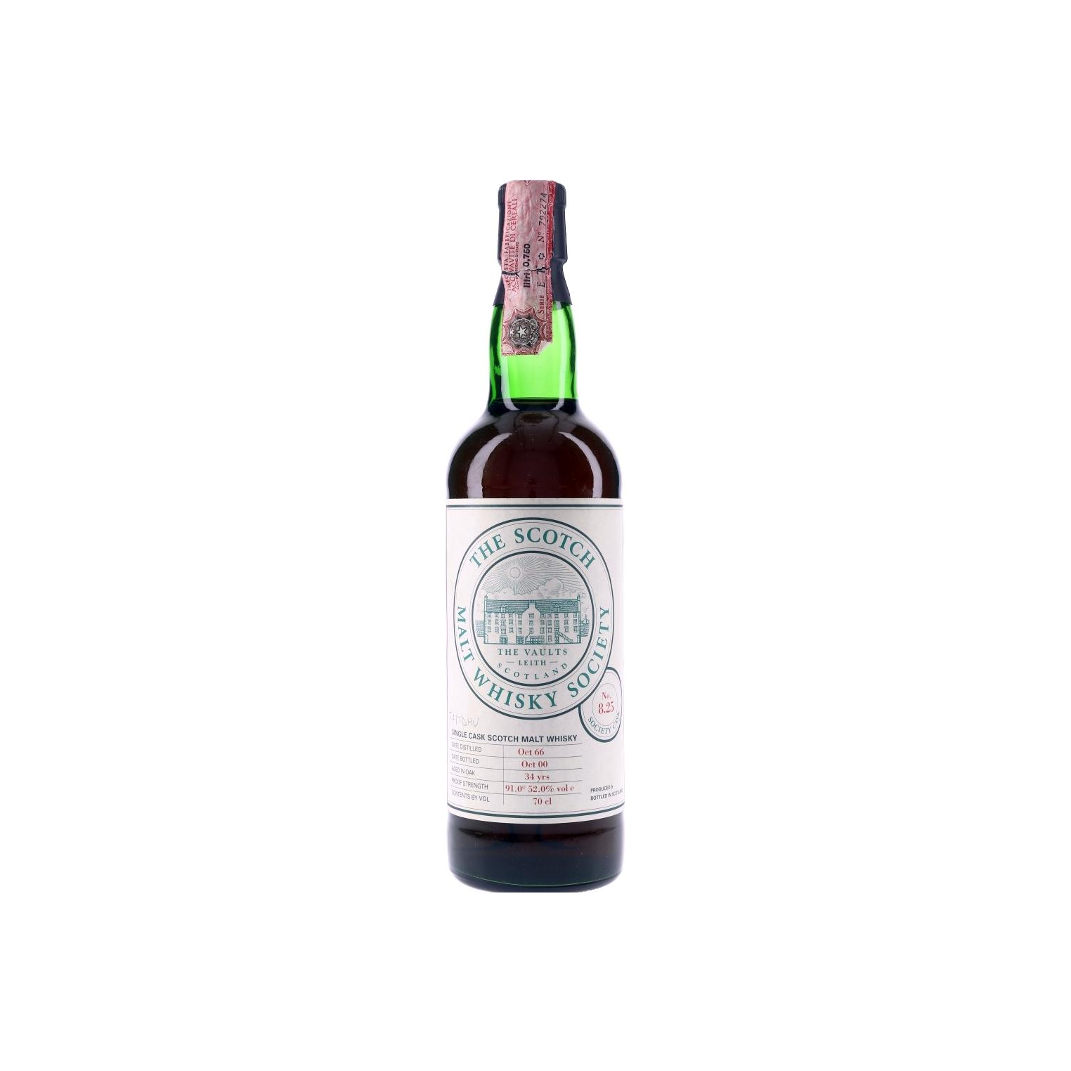 The Scotch Malt Whisky Society 1966 34 Years Single Malt Whisky