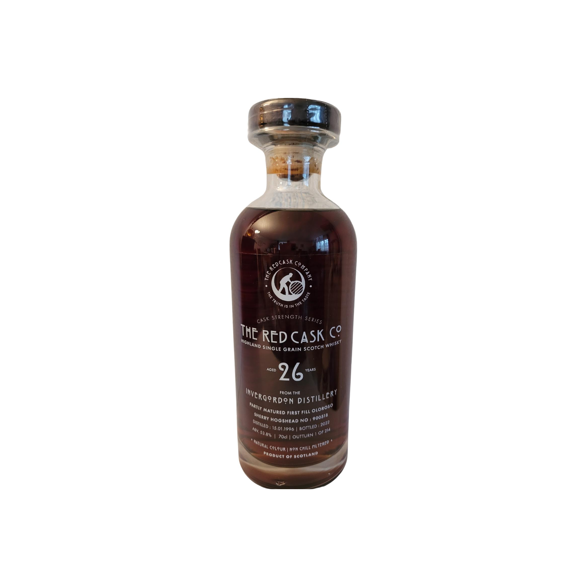 Invergordon 1996 26 Years Single Grain Whisky