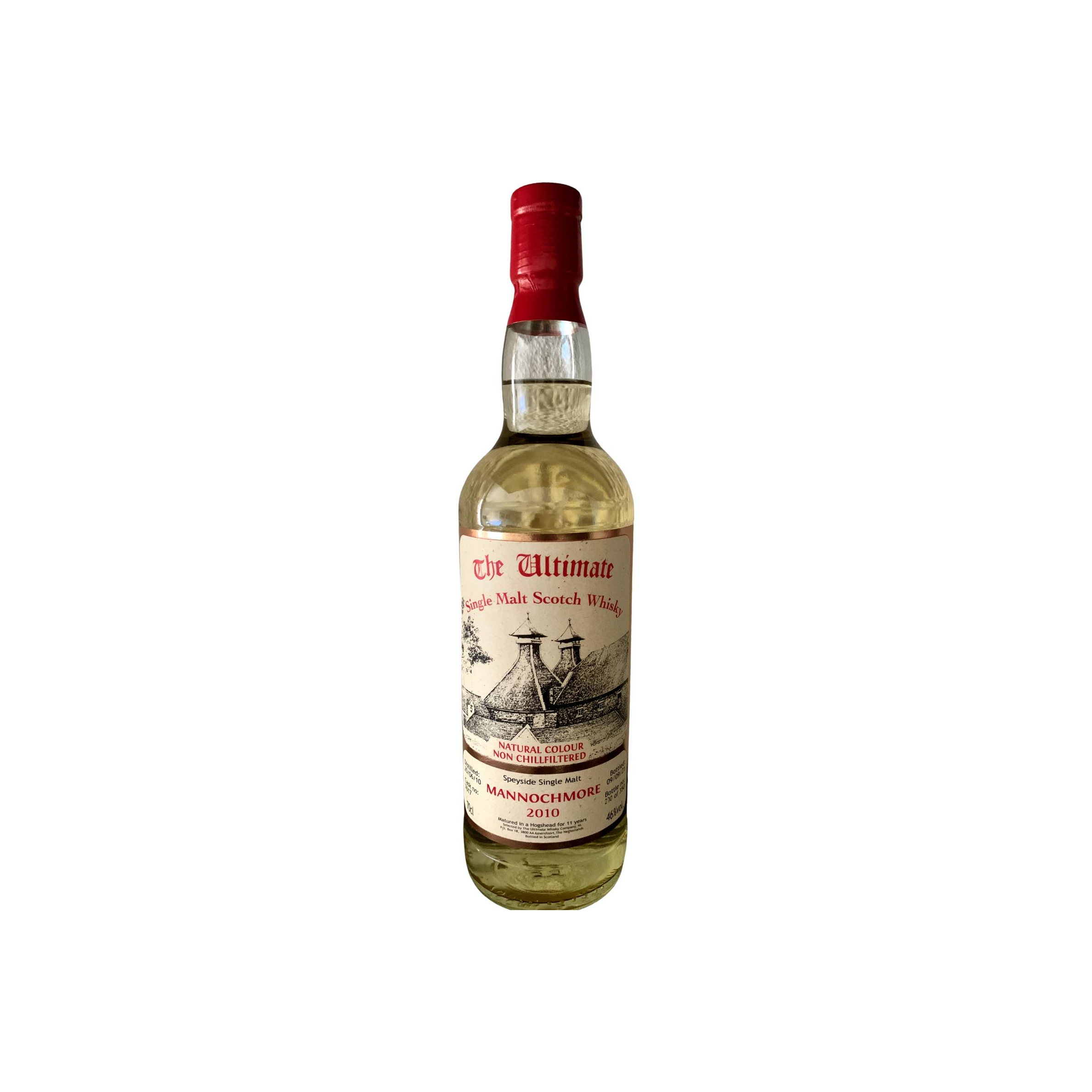 Mannochmore The Ultimate 2010 11 Years Single Malt Whisky