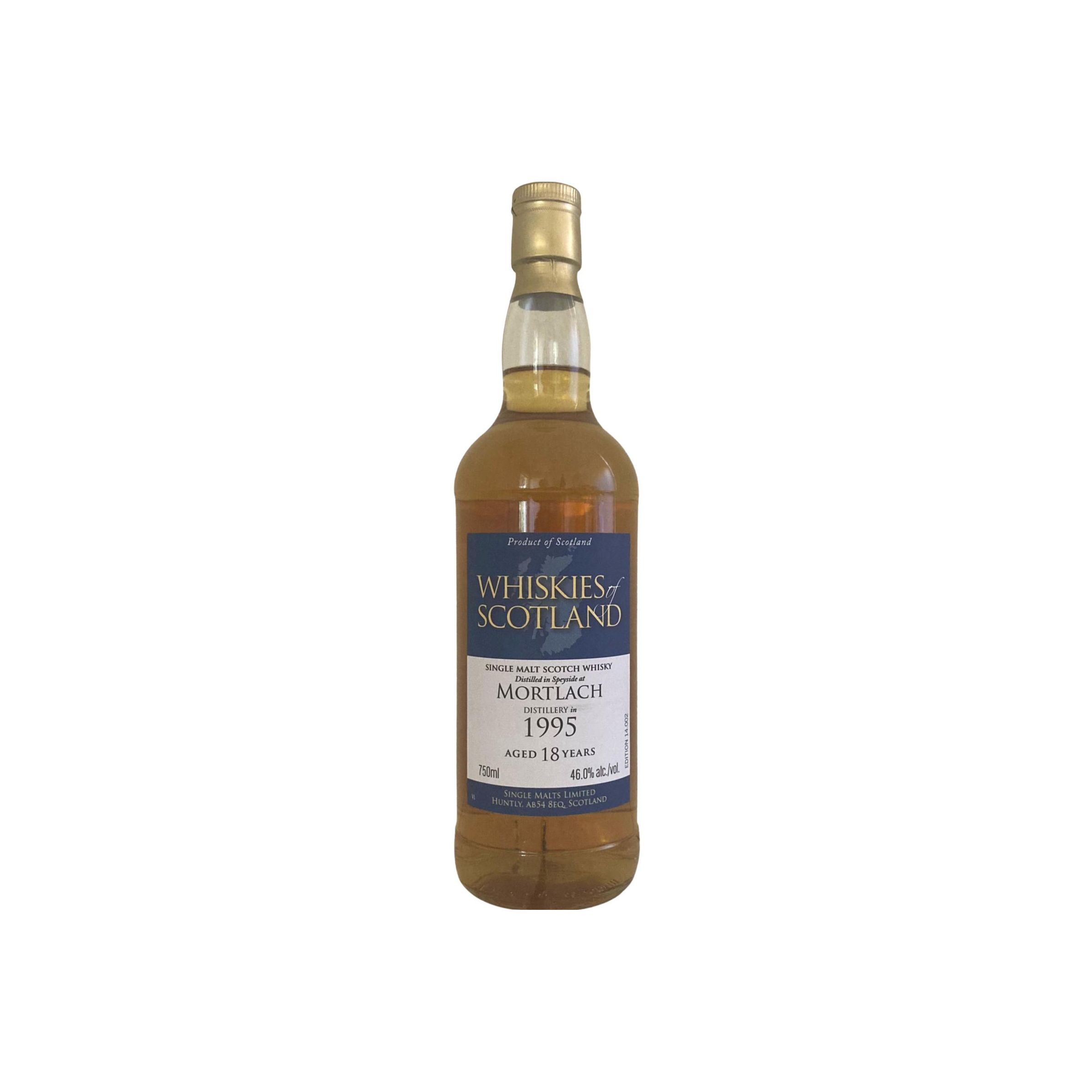 Mortlach 1995 18 Years Single Malt Whisky