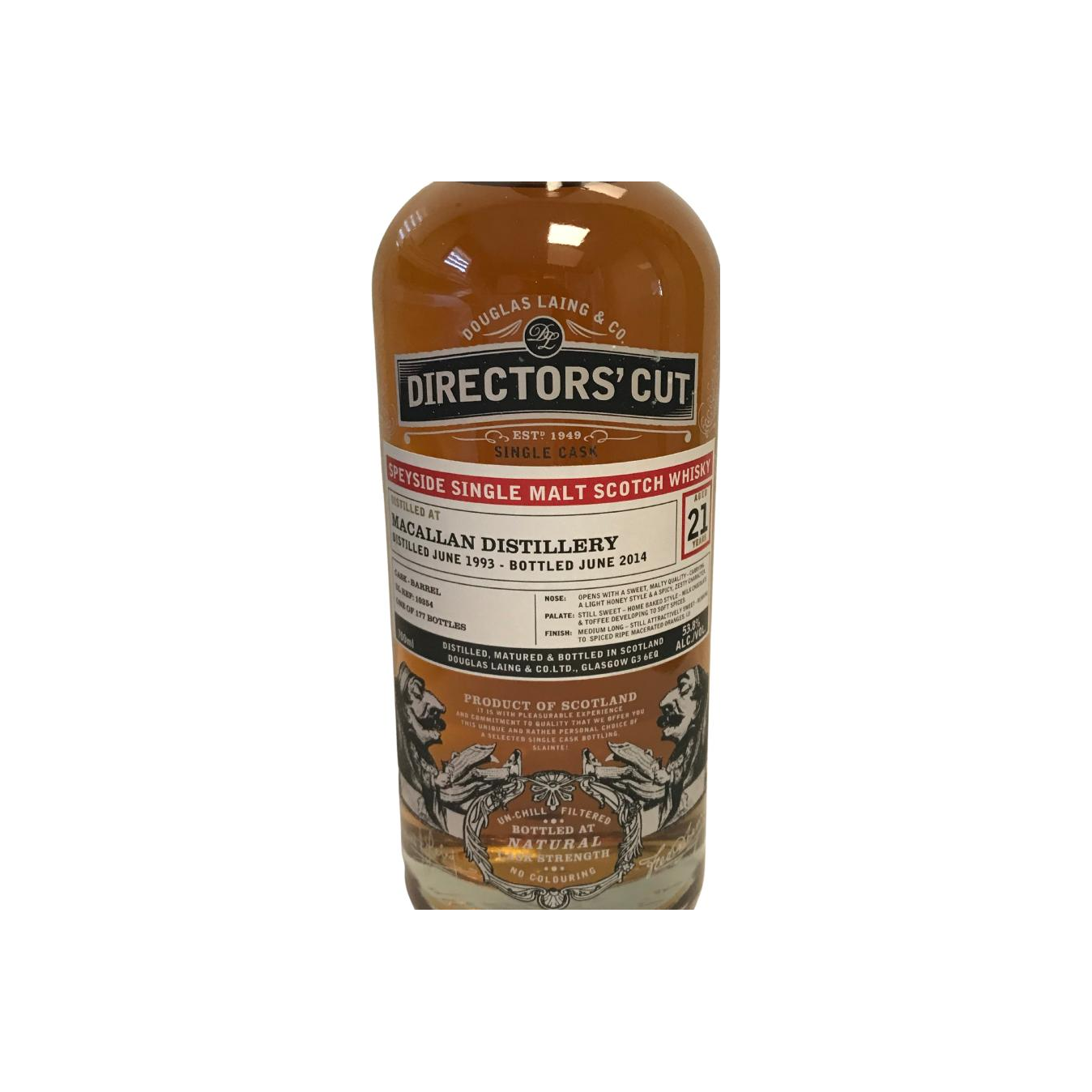 The Macallan 1993 21 Years Single Malt Whisky 2