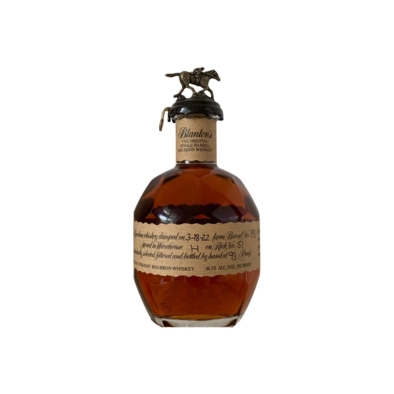 Blanton's Single Cask Bourbon Whisky