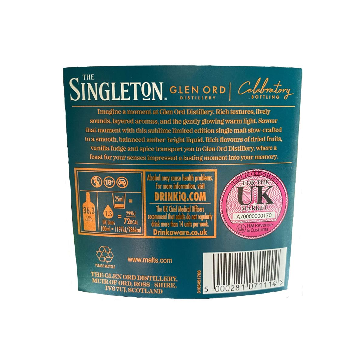 Glen Ord Single Malt Whisky 2