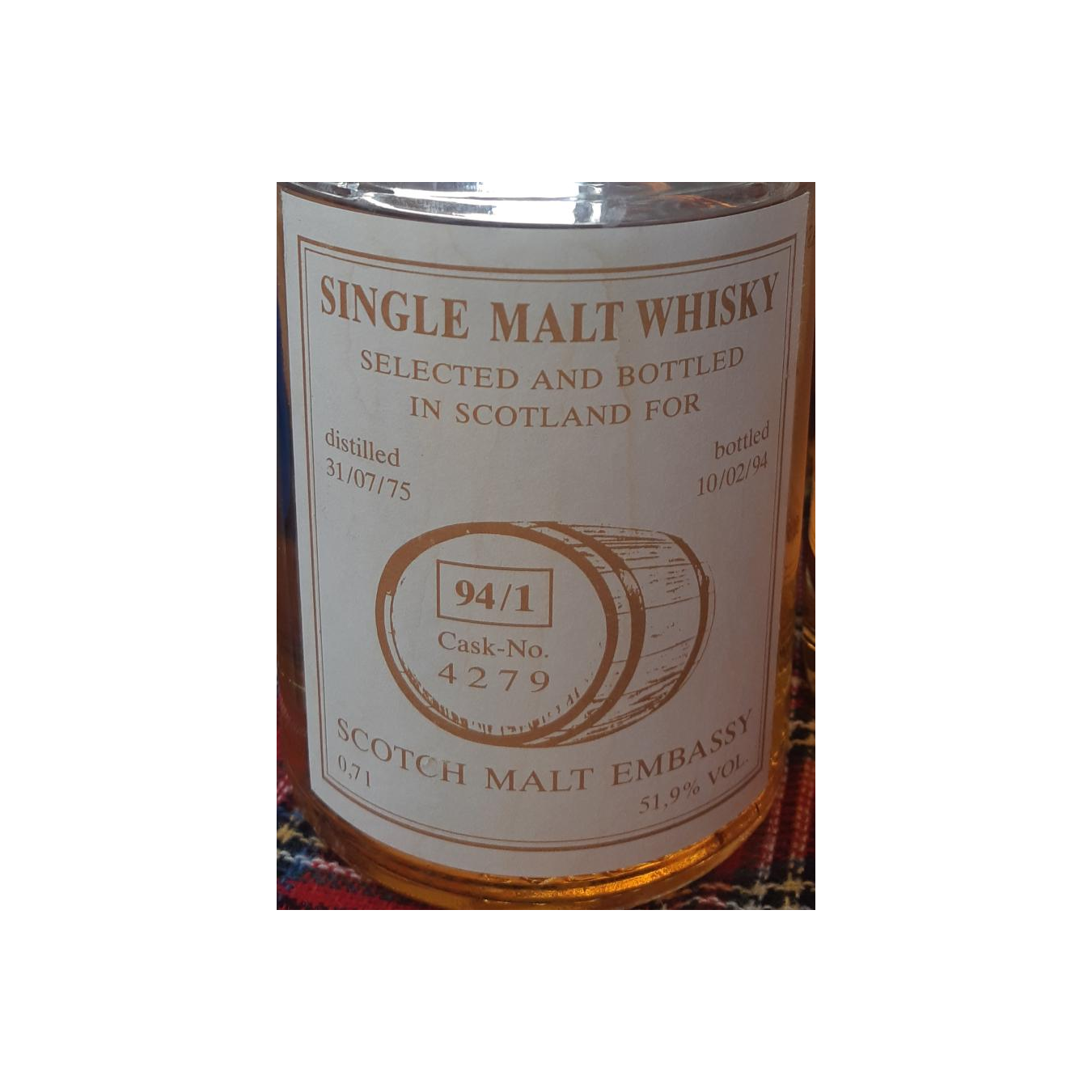 Port Ellen 1975 19 Years Single Malt Whisky