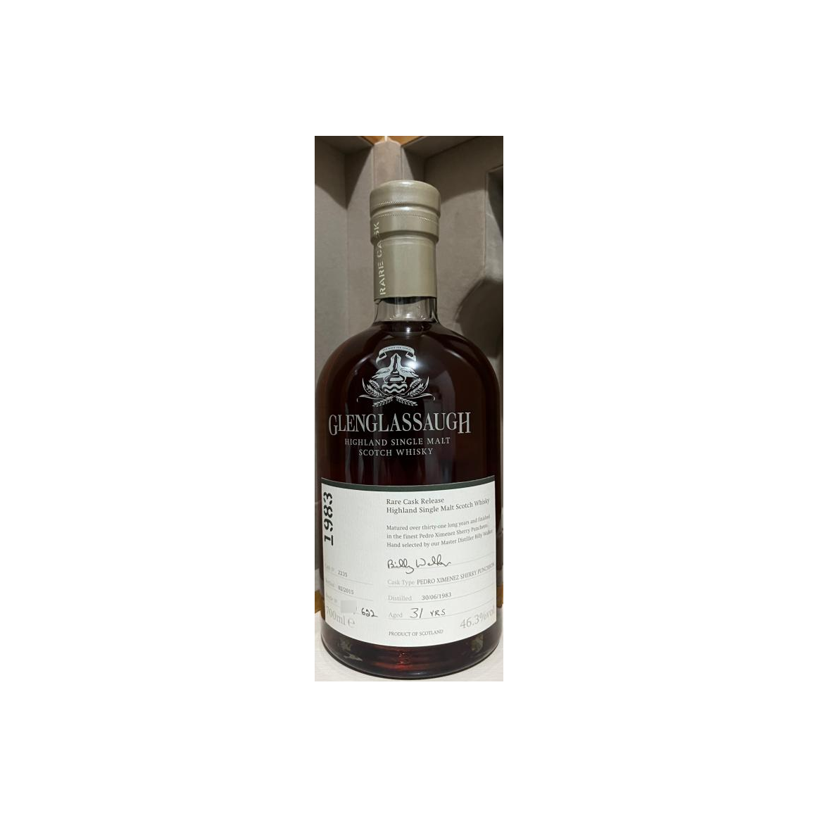 Glenglassaugh 1983 31 Years Single Malt Whisky