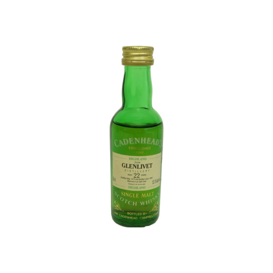 The Glenlivet 1973 22 Years Single Malt Whisky