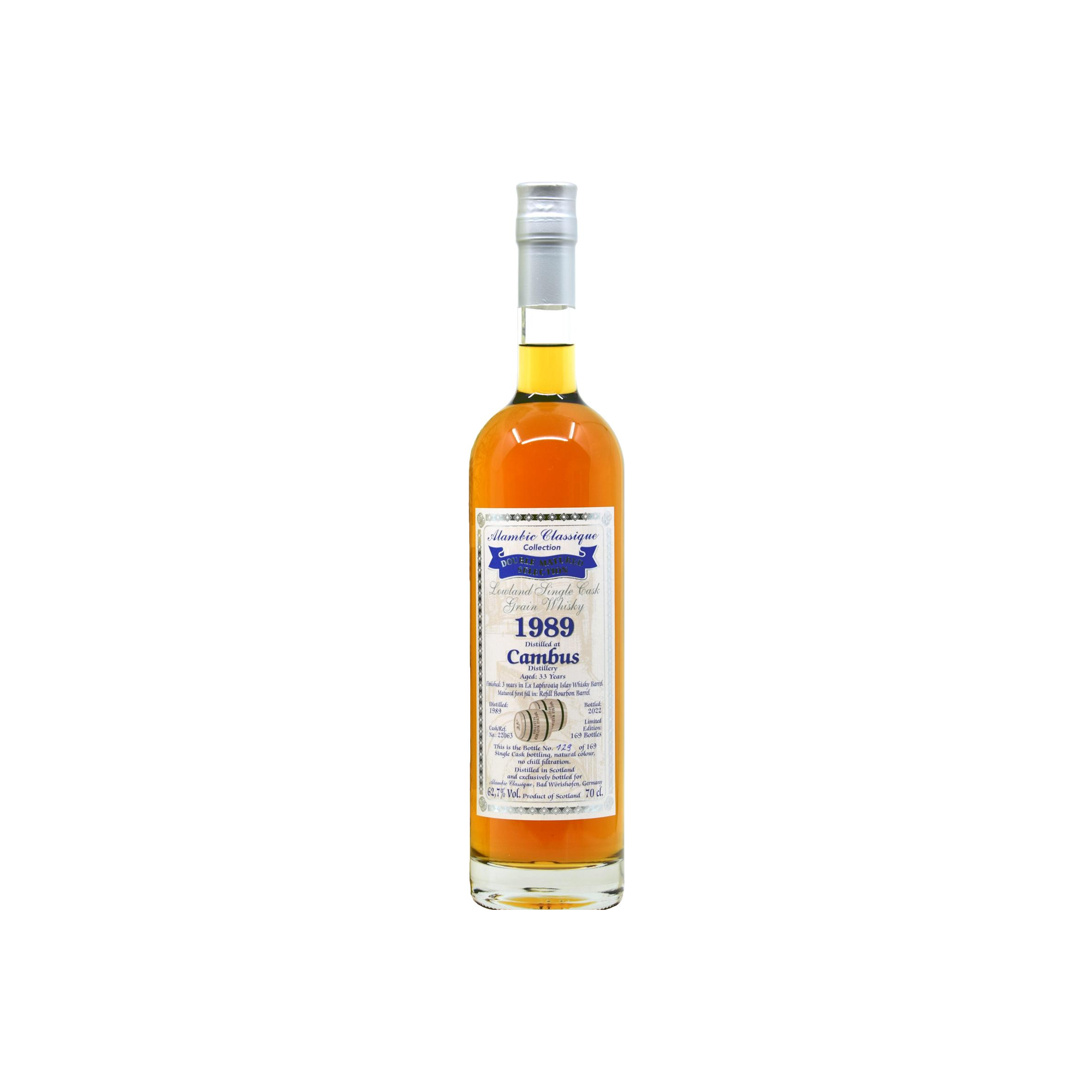 Cambus 1989 33 Years Single Grain Whisky