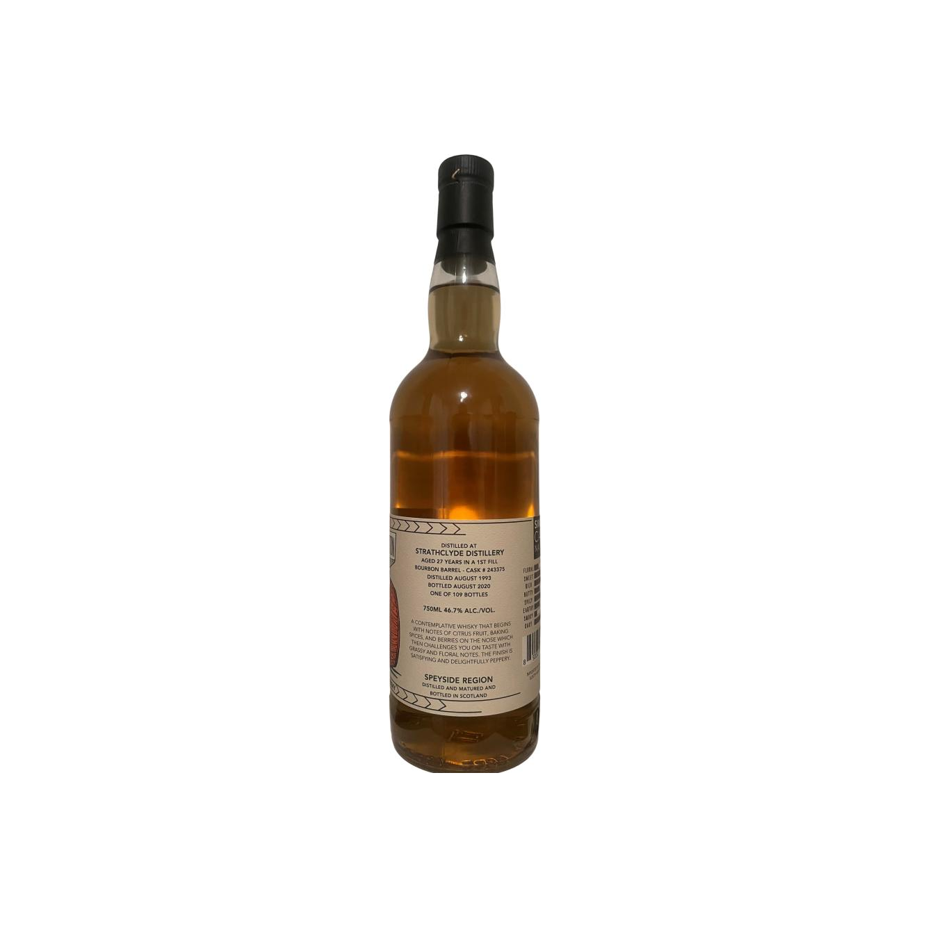 Strathclyde 1993 27 Years Single Grain Whisky 2